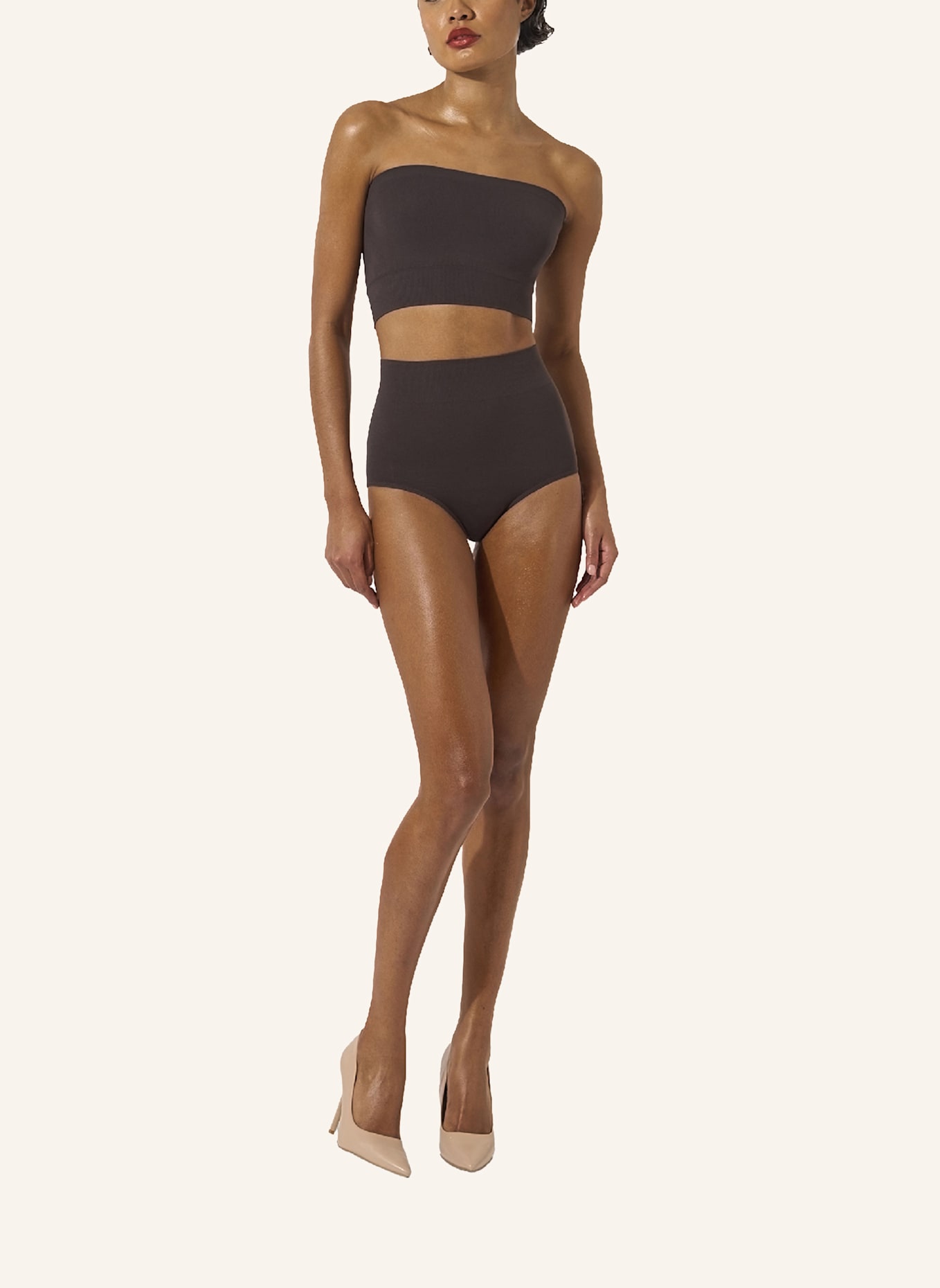 Wolford Top SEAMLESS TOP SLEEVELESS: DUNKELBRAUN