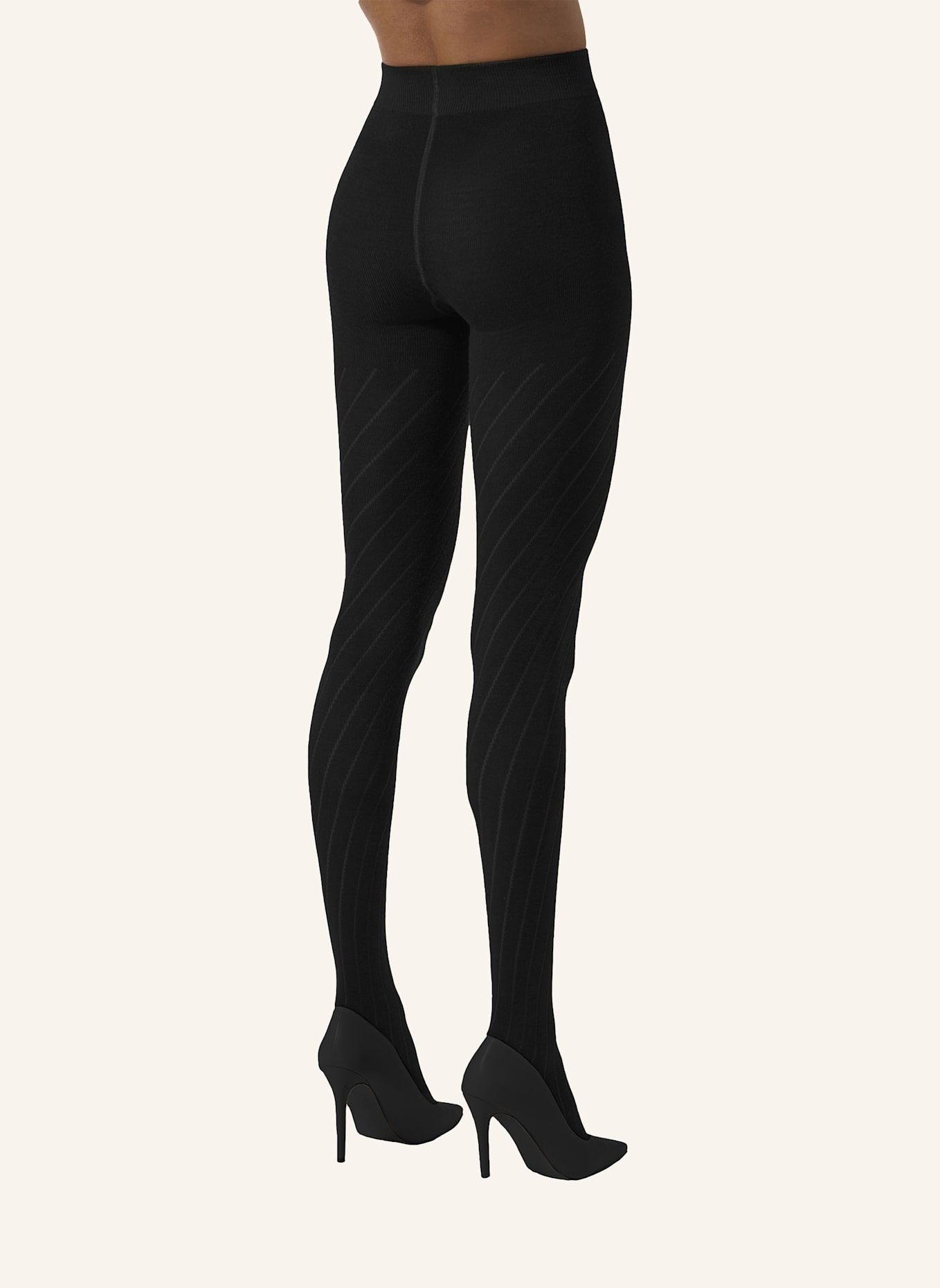 Wolford Strumpfhose MERINO DOT TIGHTS: SCHWARZ