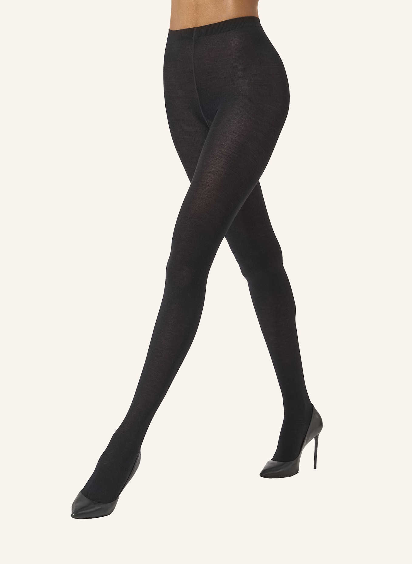 Wolford Strumpfhose MERINO TIGHTS: SCHWARZ