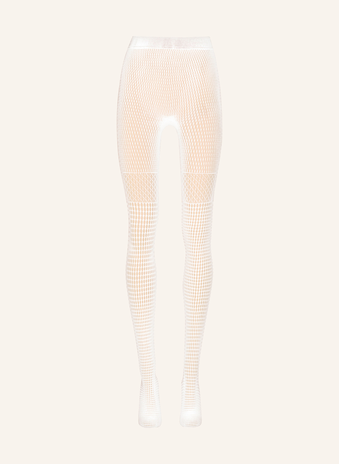 Wolford Strumpfhose MOSAIC NET TIGHTS: WEISS