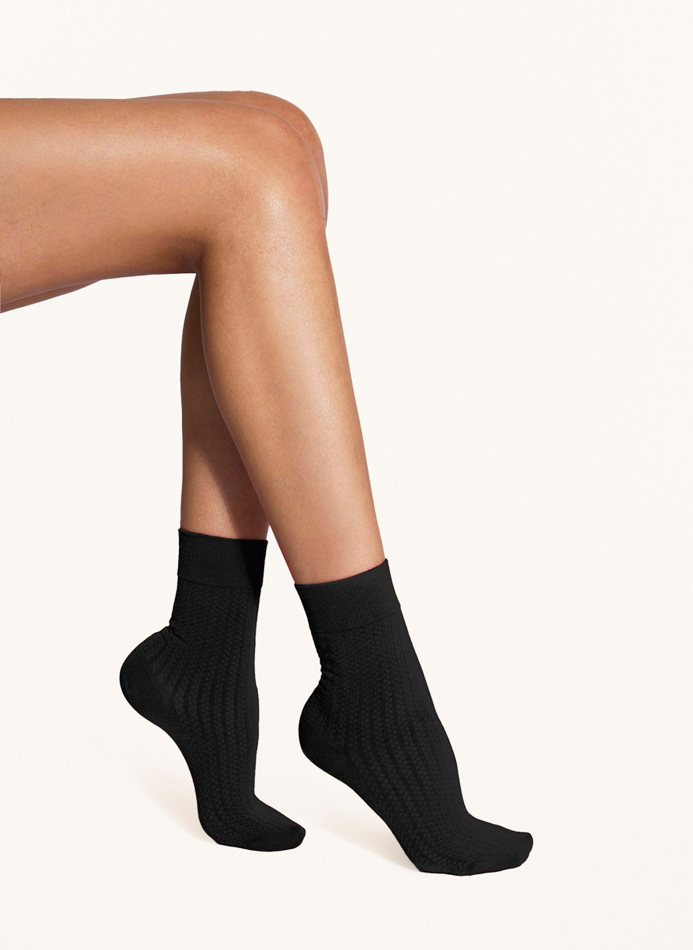 Wolford Socken MERINO SOCKS: SCHWARZ