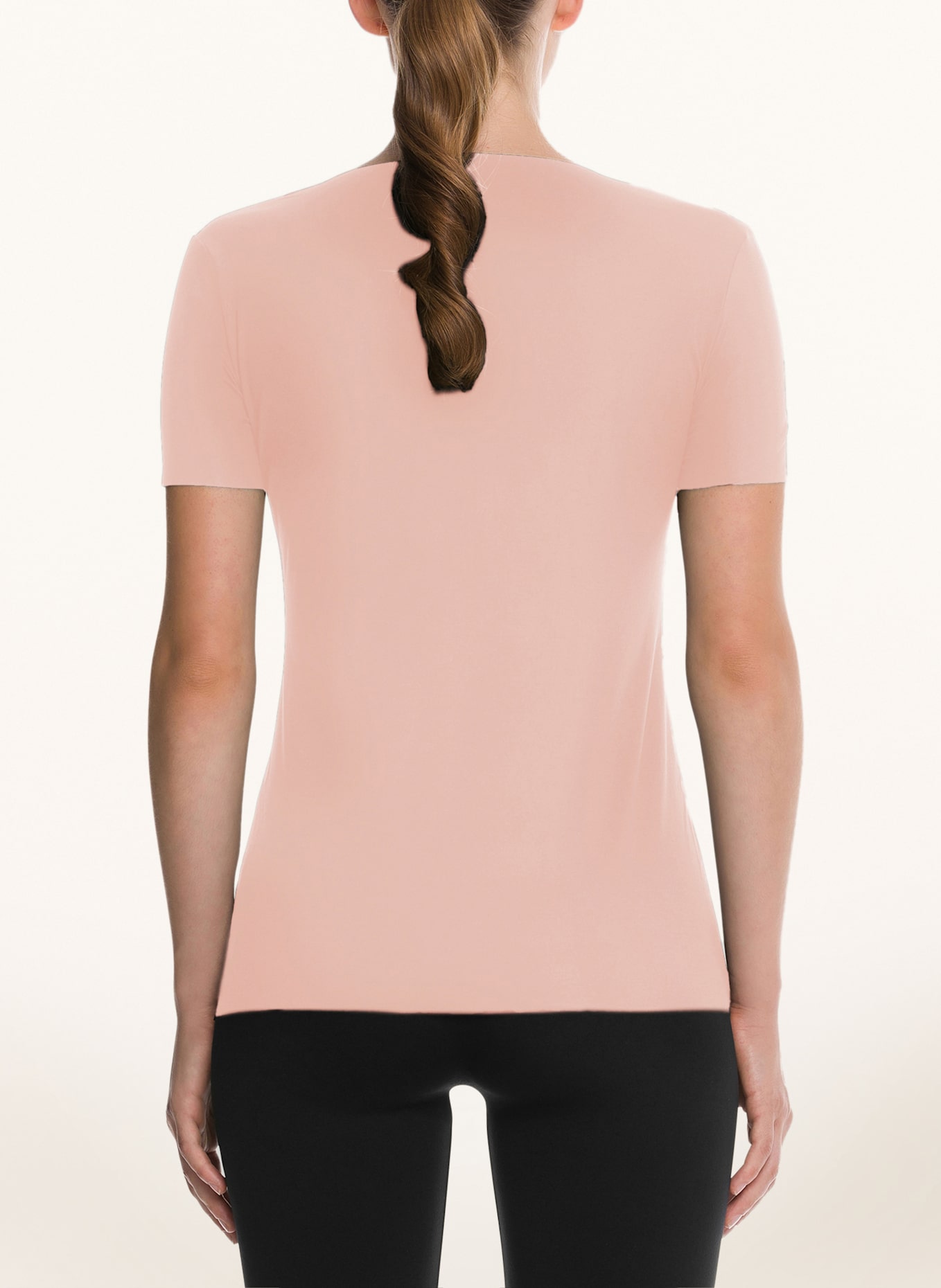 Wolford T-Shirt JERSEY TOP SHORT SLEEVES: NUDE