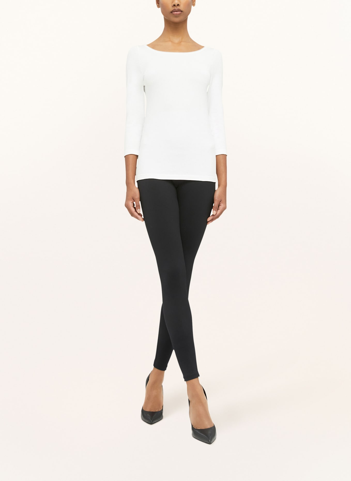 Wolford Wolford Top Long Sleeves Cordoba Top Long Sleeves: WEISS