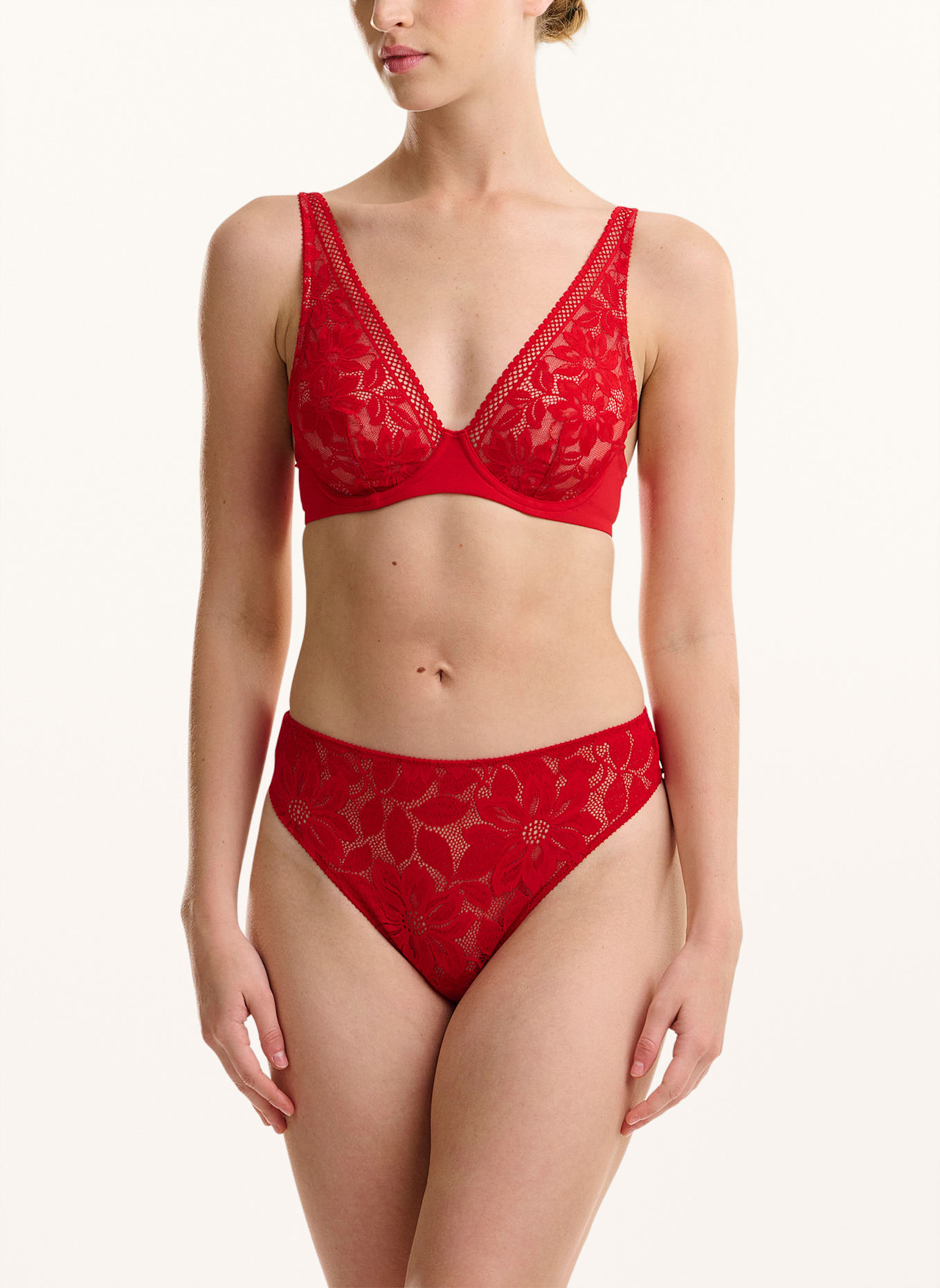 Wolford Lingerie String LACE STRING: ROT