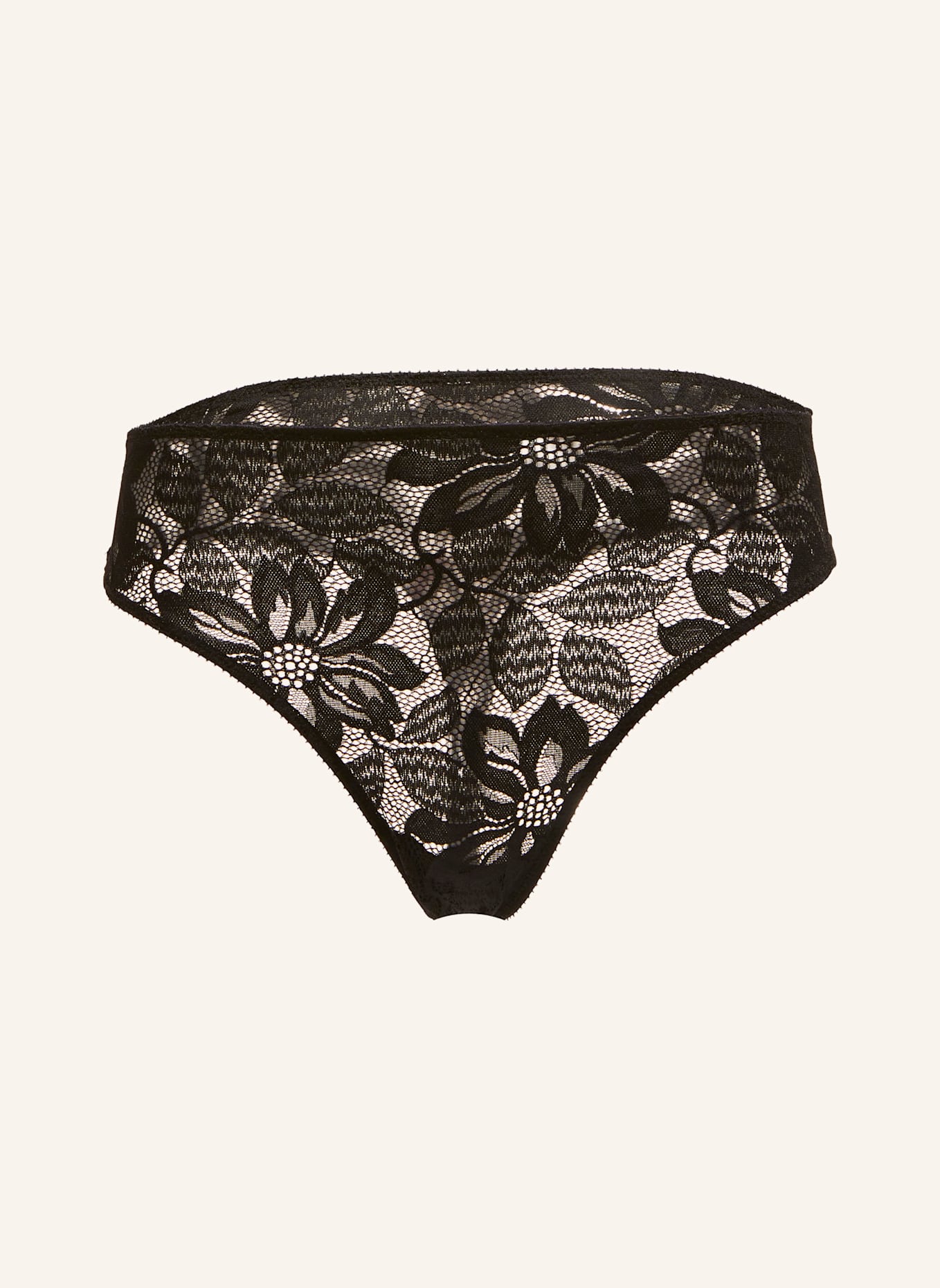 Wolford Lingerie String LACE STRING: SCHWARZ