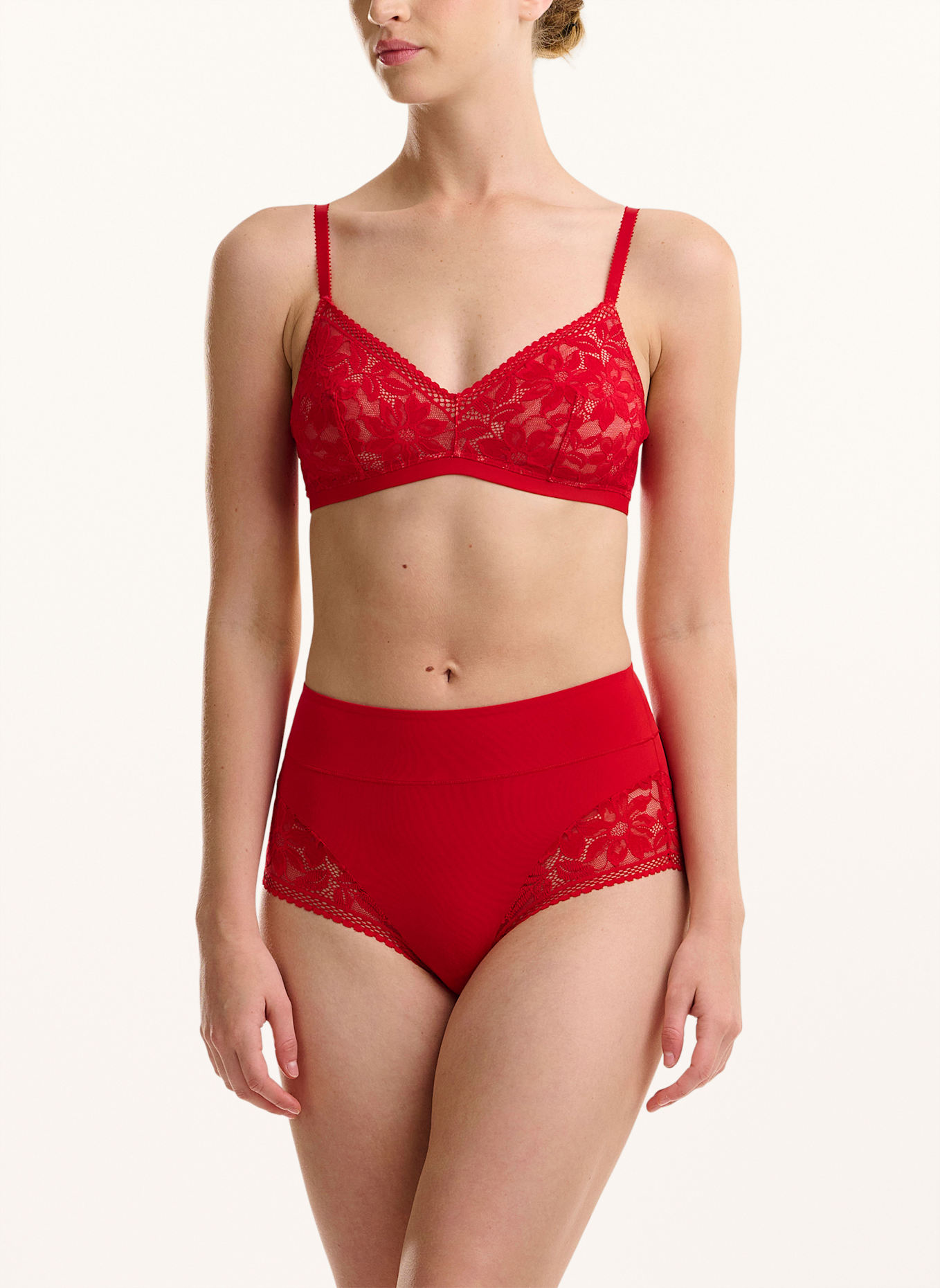 Wolford BH LACE TRIANGLE BRA: ROT