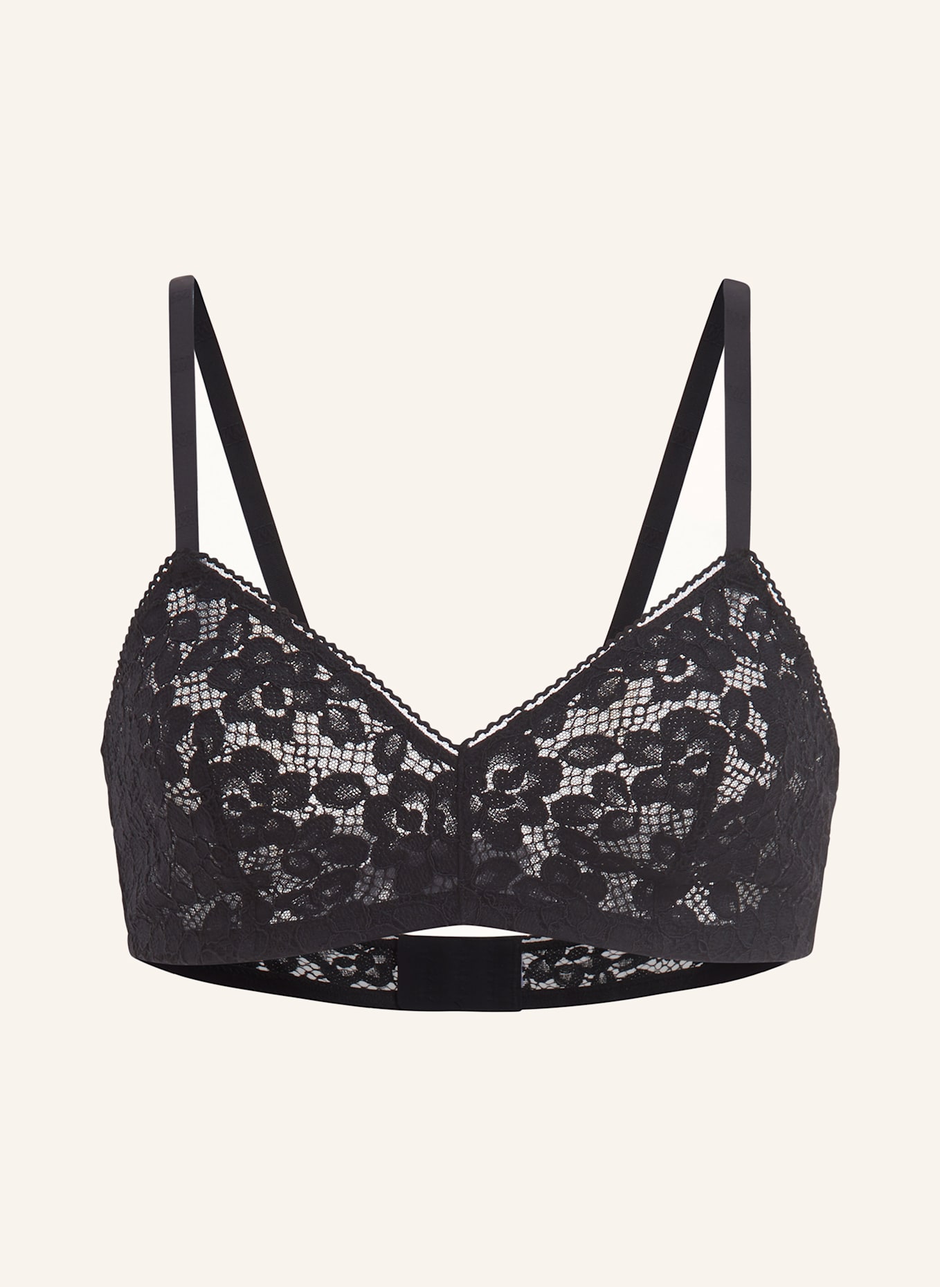 Wolford BH BOLD LACE TRIANGLE BRA: SCHWARZ