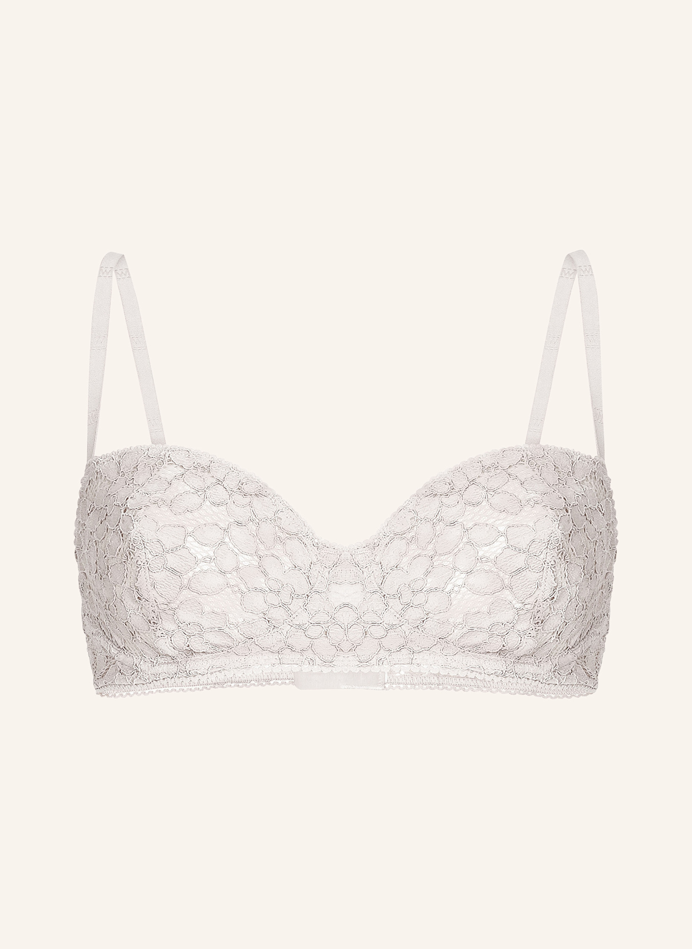 Wolford BH BOLD LACE BANDEAU BRA: WEISS