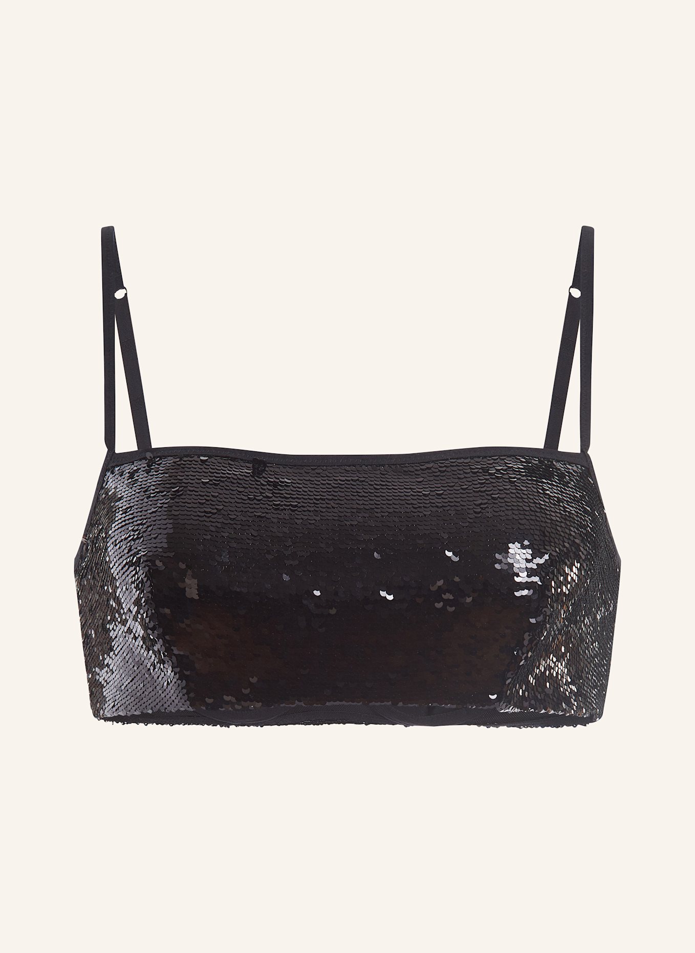 Wolford BH LET IT SPARKLE TRIANGLE BRA: SCHWARZ