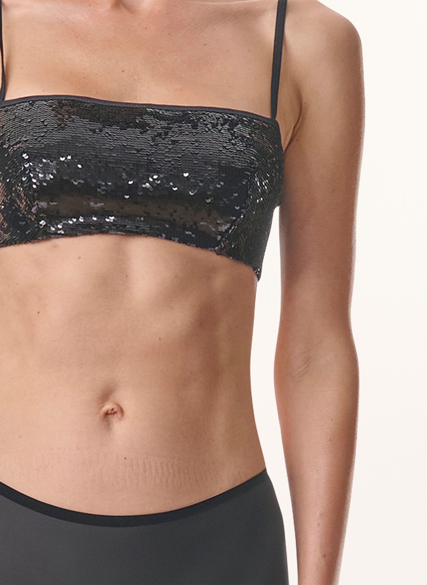Wolford BH LET IT SPARKLE TRIANGLE BRA: SCHWARZ