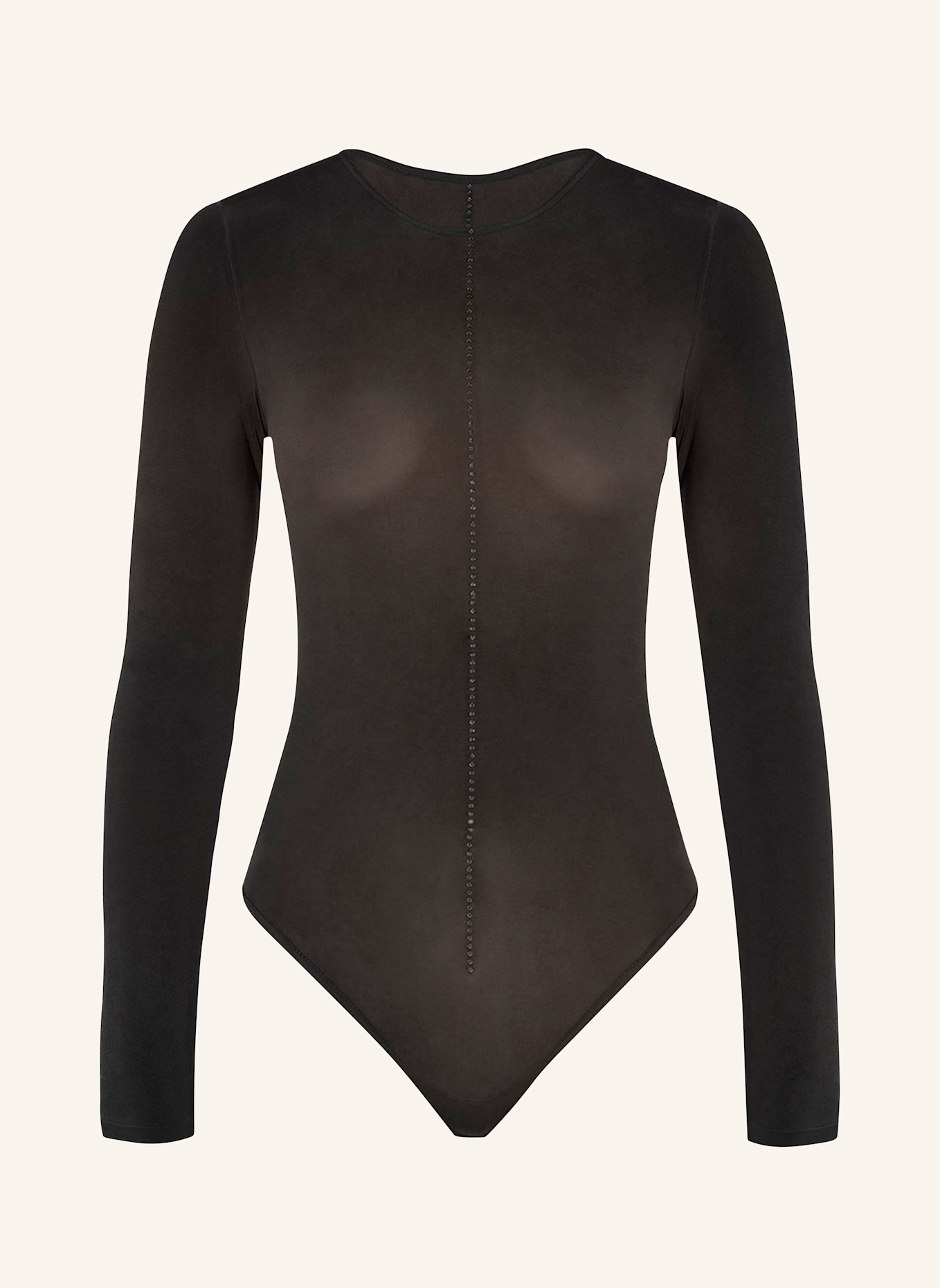Wolford Body CRYSTAL STRING BODY: SCHWARZ