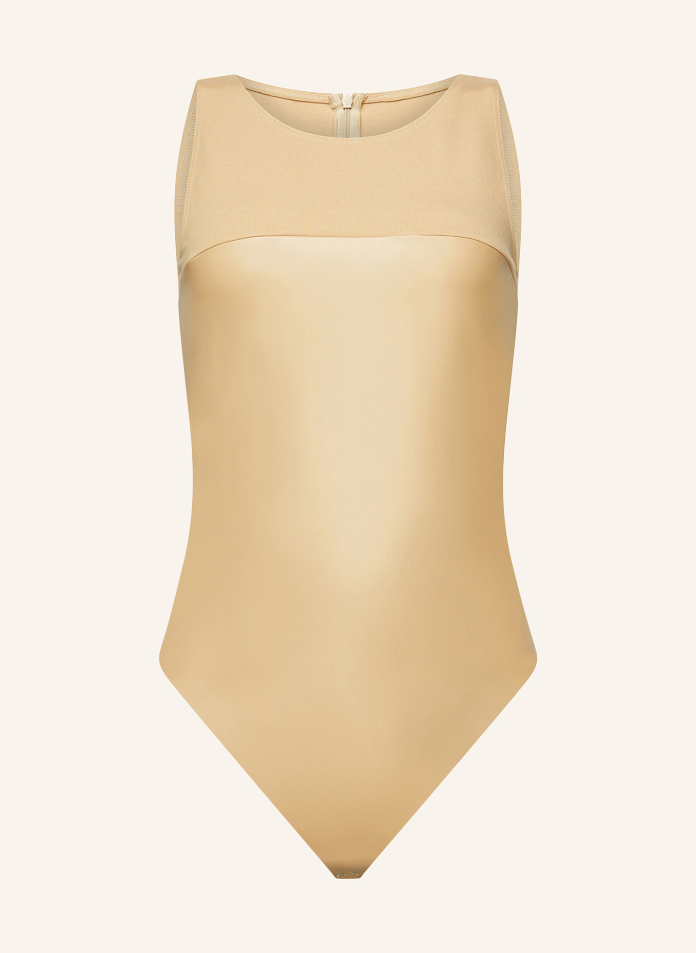 Wolford Body ECO VEGAN STRING BODY: BEIGE