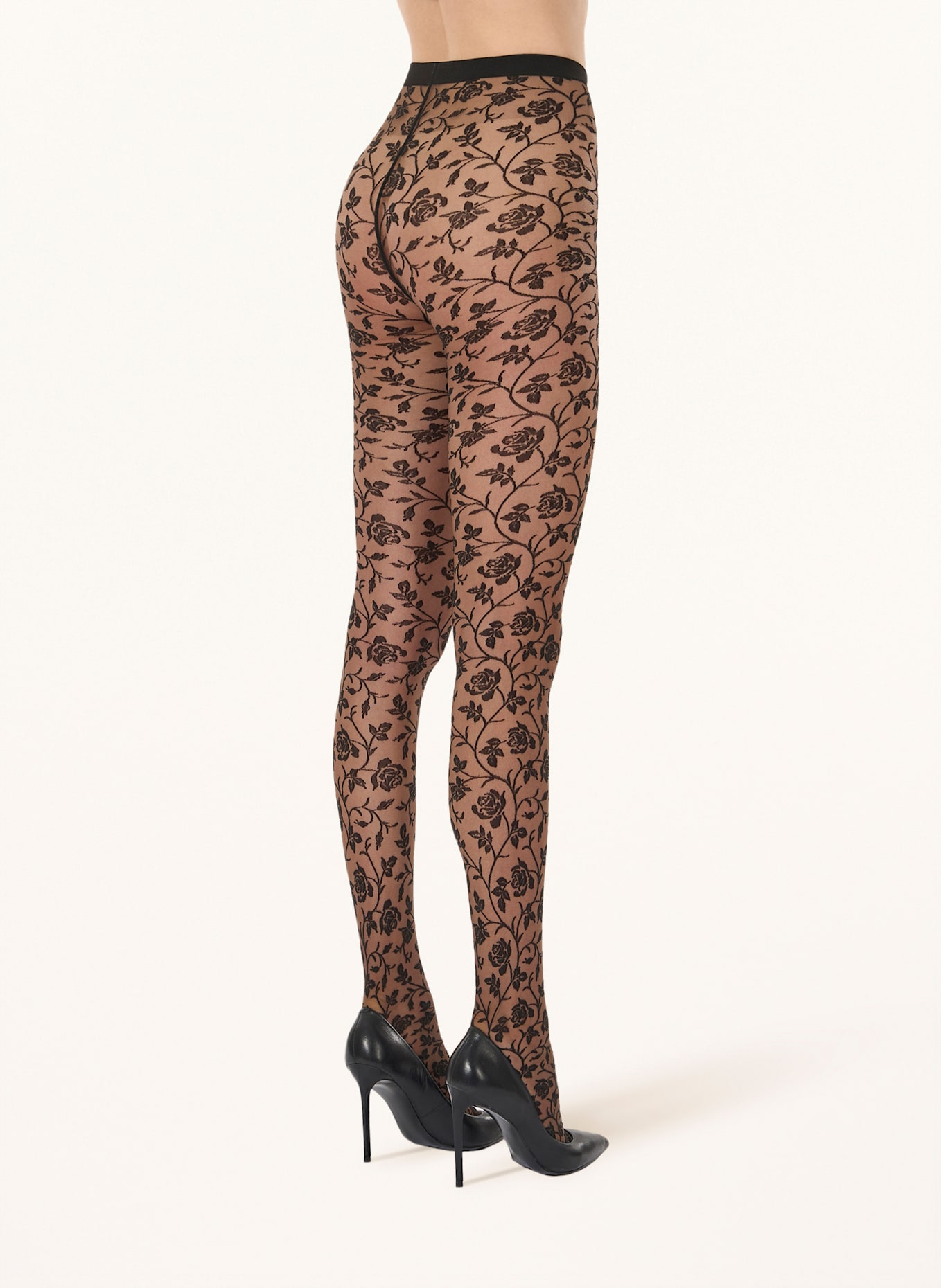 Wolford Feinstrumpfhose ROSE: BRAUN