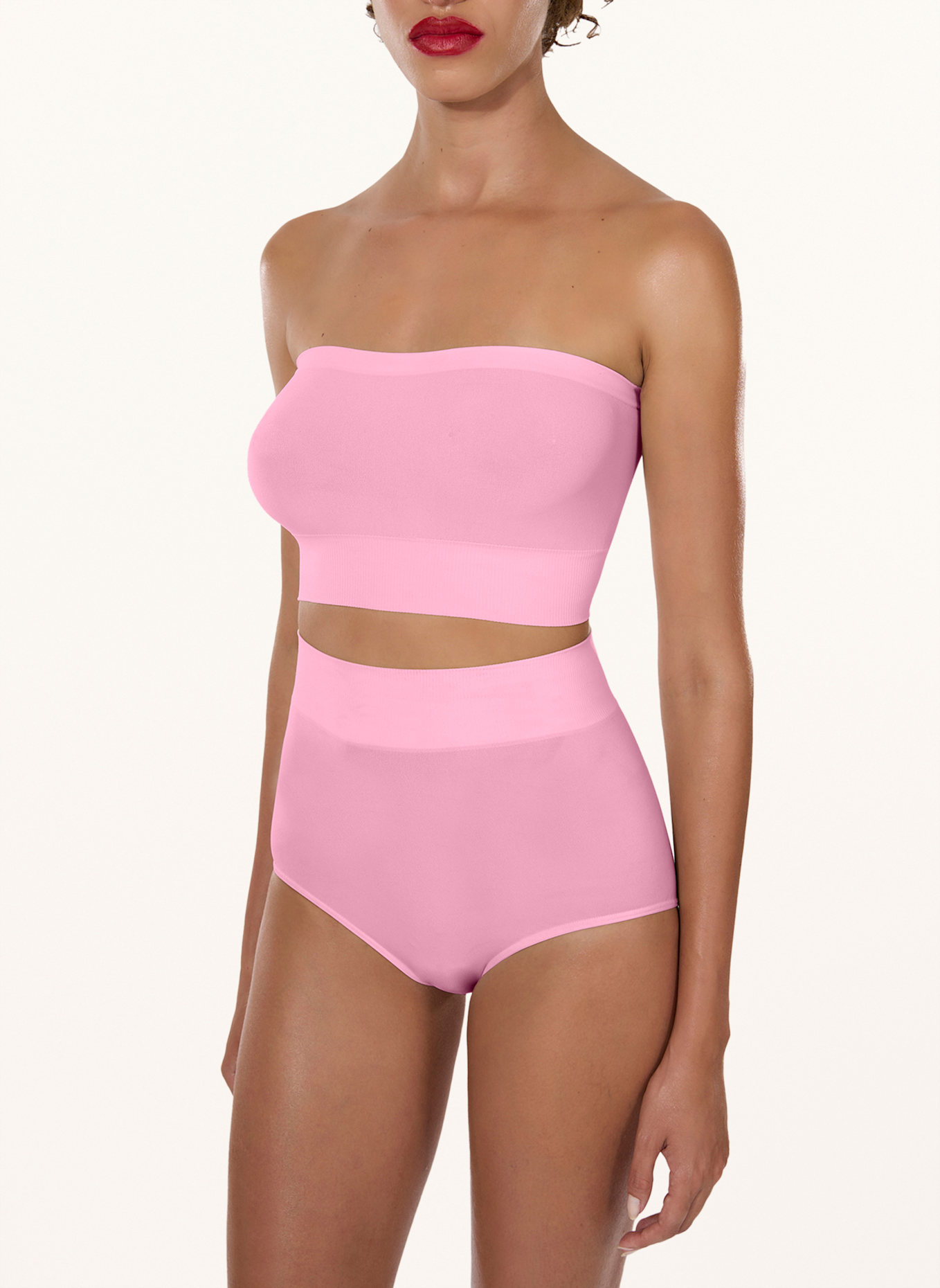 Wolford Hose SEAMLESS SHORTS: PINK