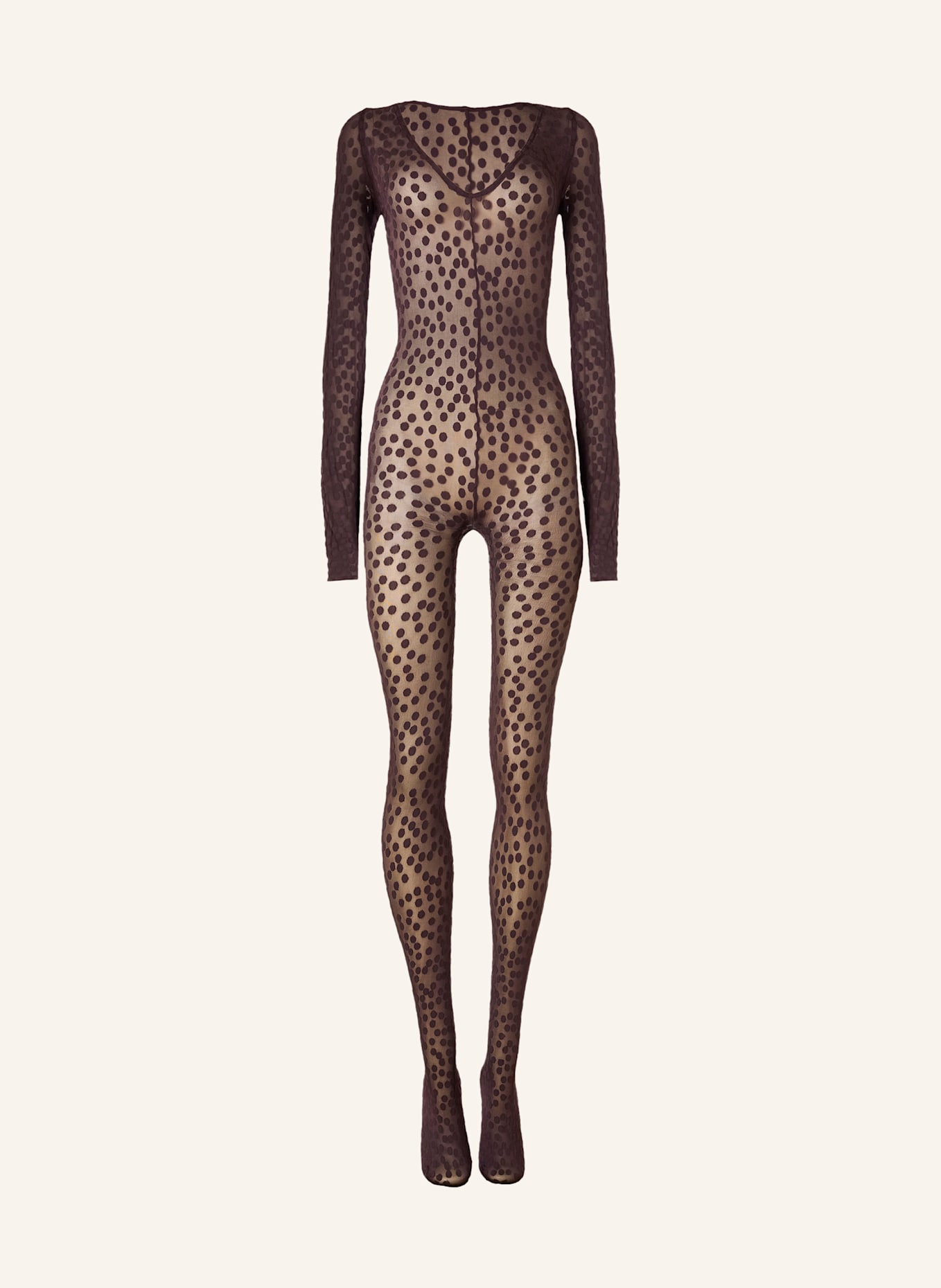 Wolford Wolford Jumpsuit Sweet Dots Catsuit: LILA