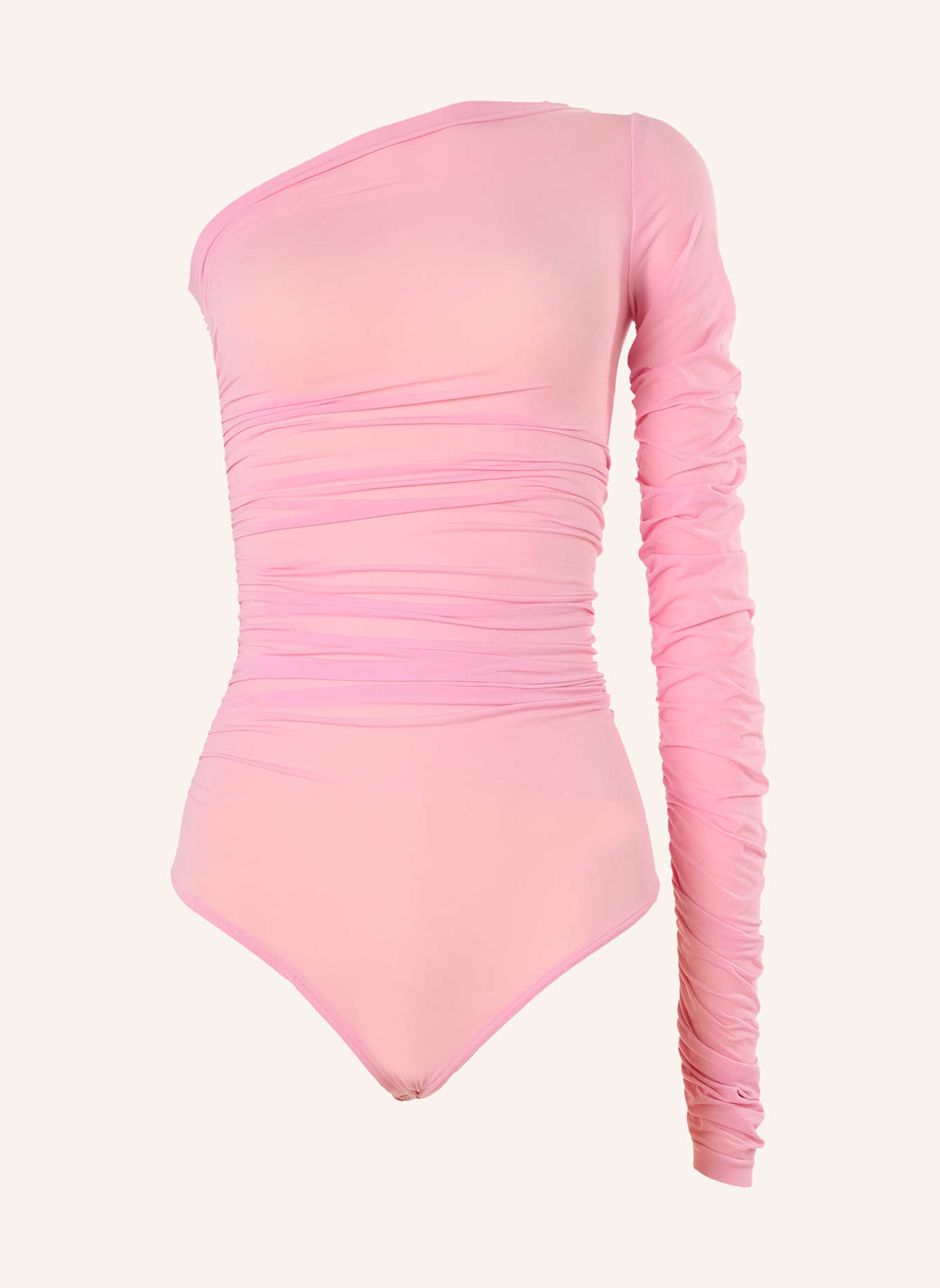 Wolford Wolford Body Sheer Drape String Body: PINK