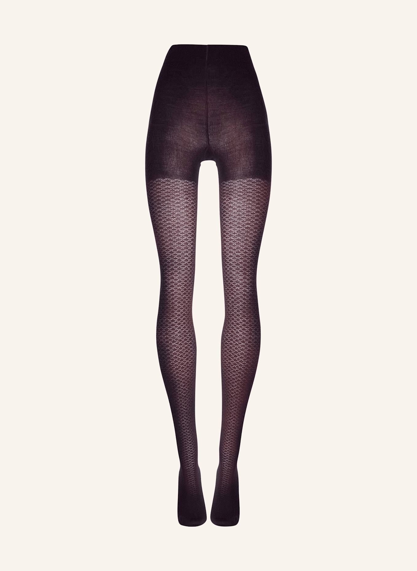 Wolford Wolford Tights Merino Pattern Tights: LILA