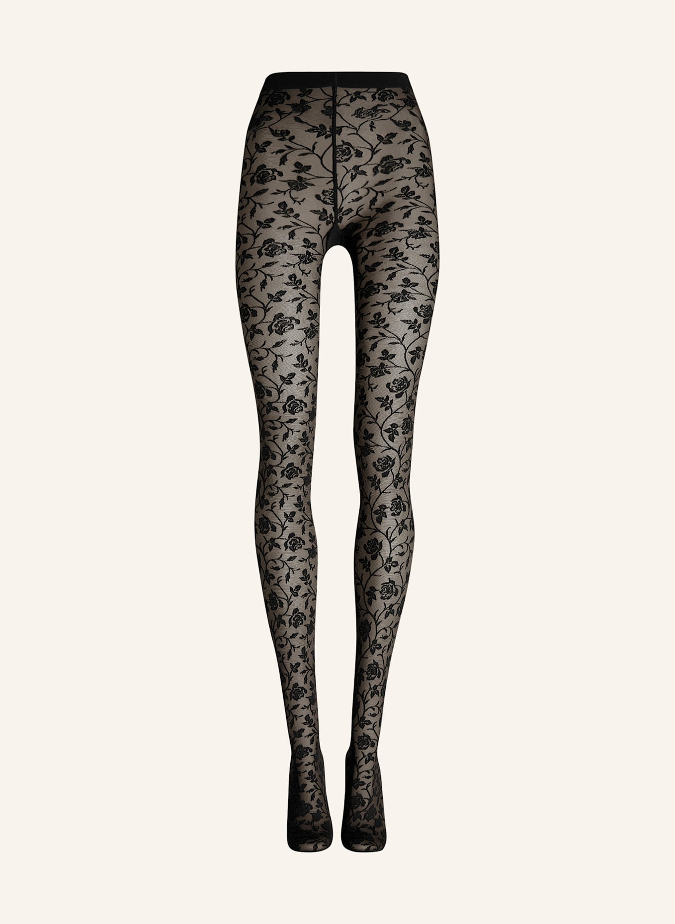 Wolford Feinstrumpfhose ROSE: SCHWARZ