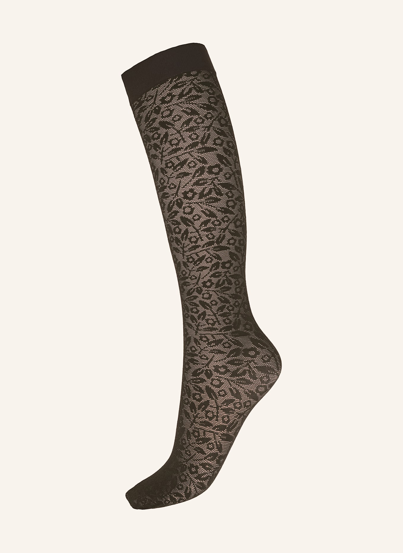 Wolford Wolford Knee-Highs Bouquet Knee-Highs: SCHWARZ