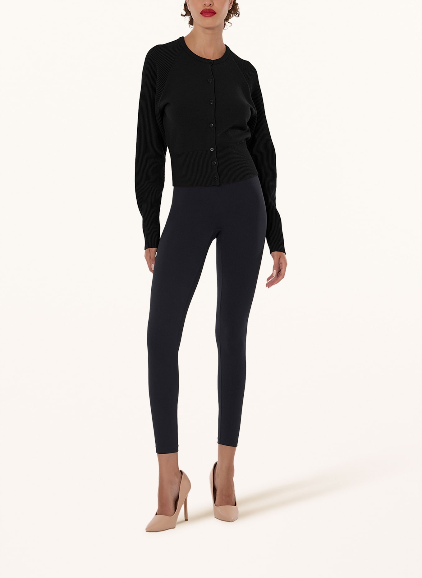 Wolford Wolford Cardigan Luxe Merino Cardigan: SCHWARZ