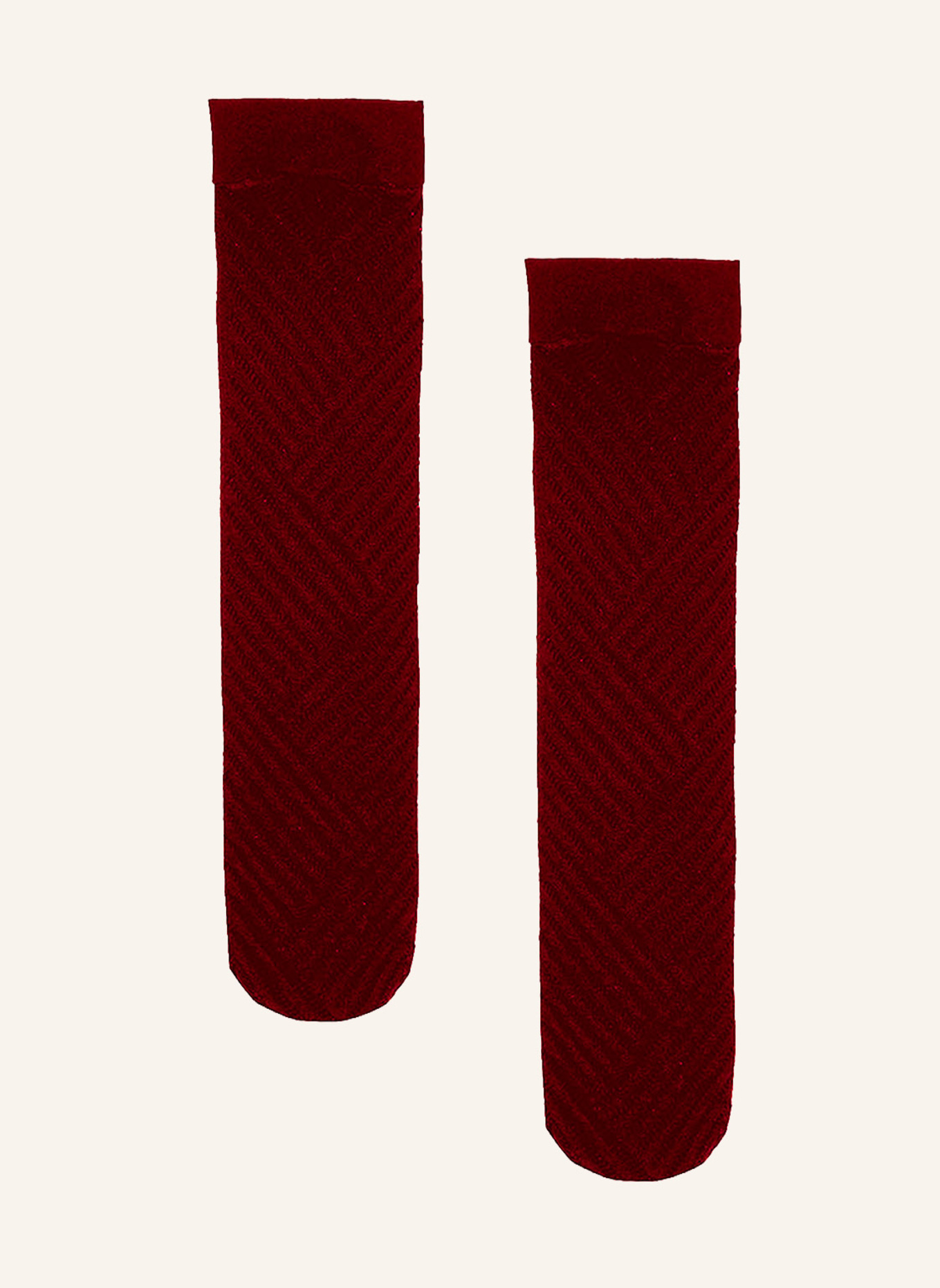 Wolford Kniestrumpf NET KNEE-HIGHS: BRAUN