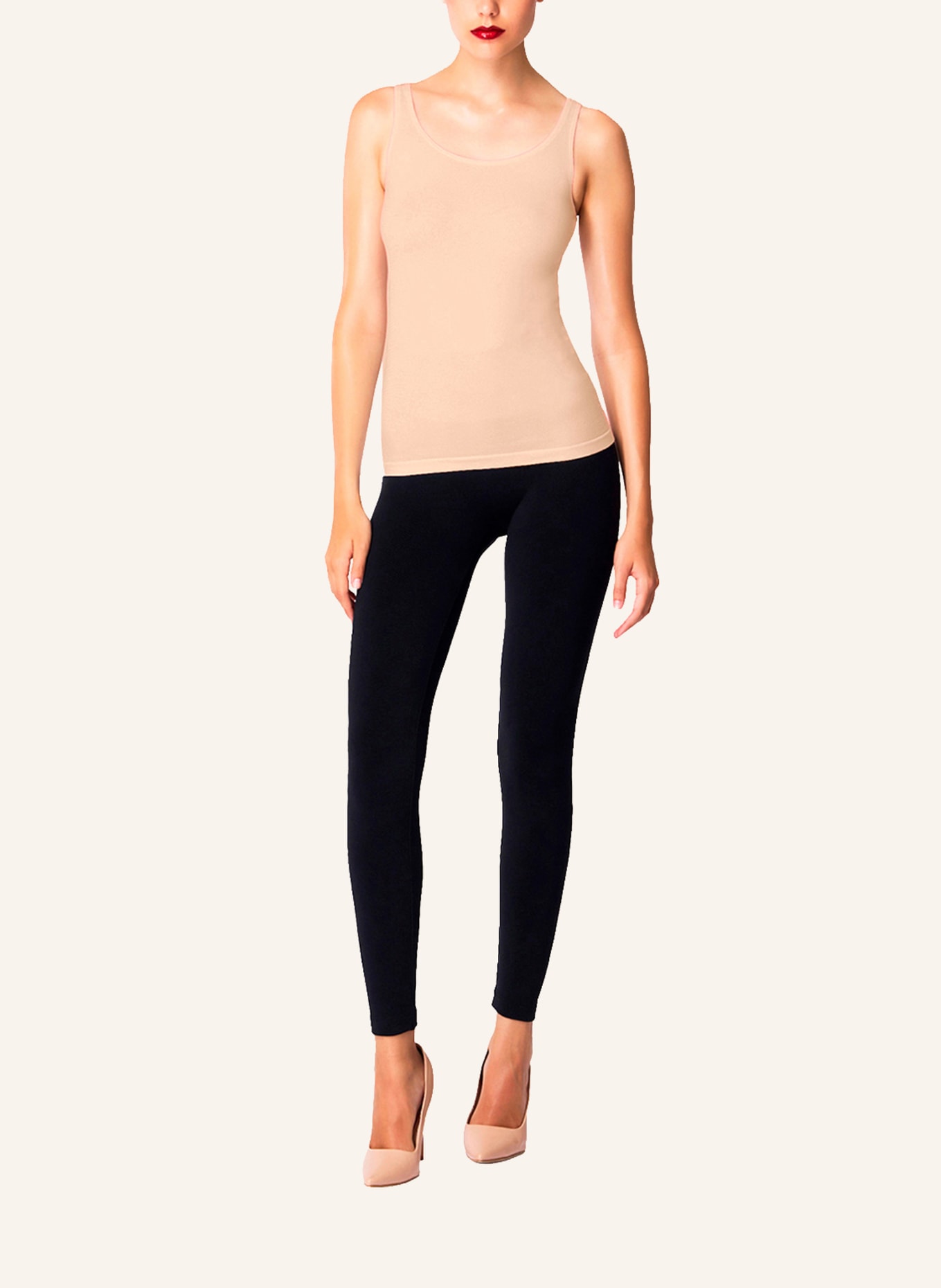Wolford Top JAMAIKA TOP SLEEVELESS: BEIGE