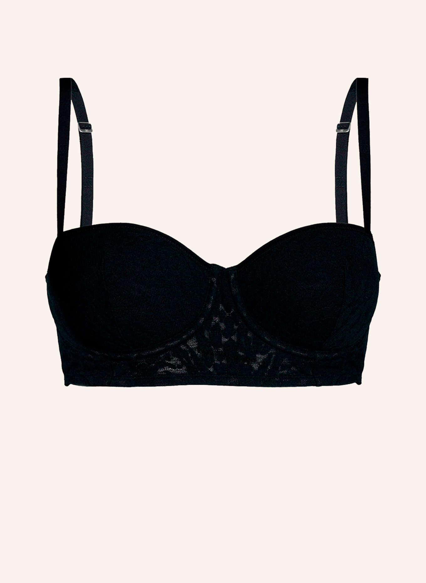 Wolford BH THE ANIMALIERS BANDEAU BRA: SCHWARZ