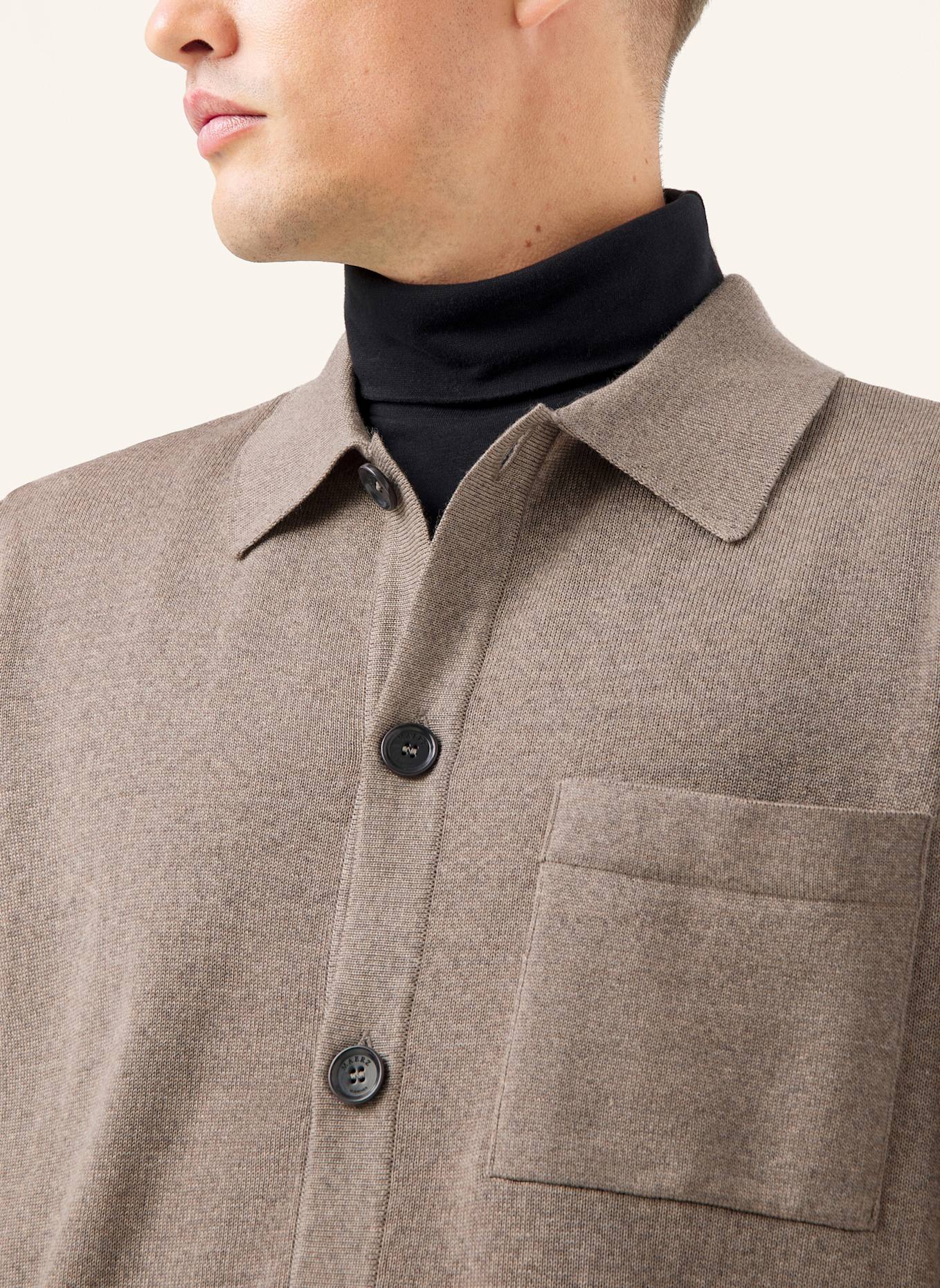 MAERZ MUENCHEN Strickjacke: BEIGE