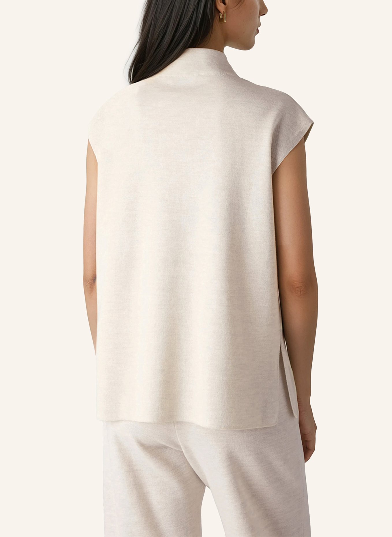 MAERZ MUENCHEN Strickpullunder 316200: WEISS