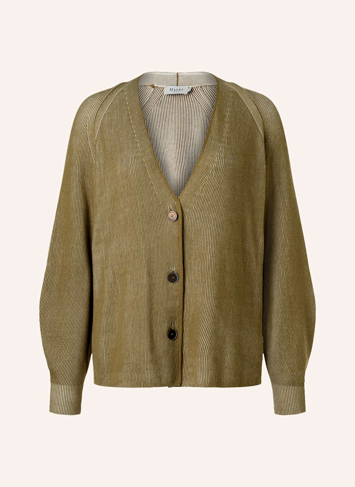 MAERZ MUENCHEN Strickjacke 215301: GRÜN