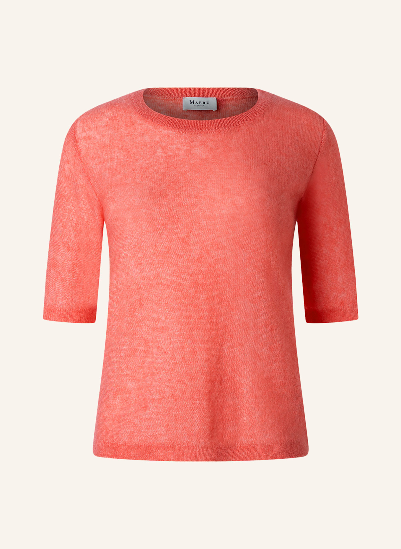 MAERZ MUENCHEN Strickshirt mit Alpaka: PINK