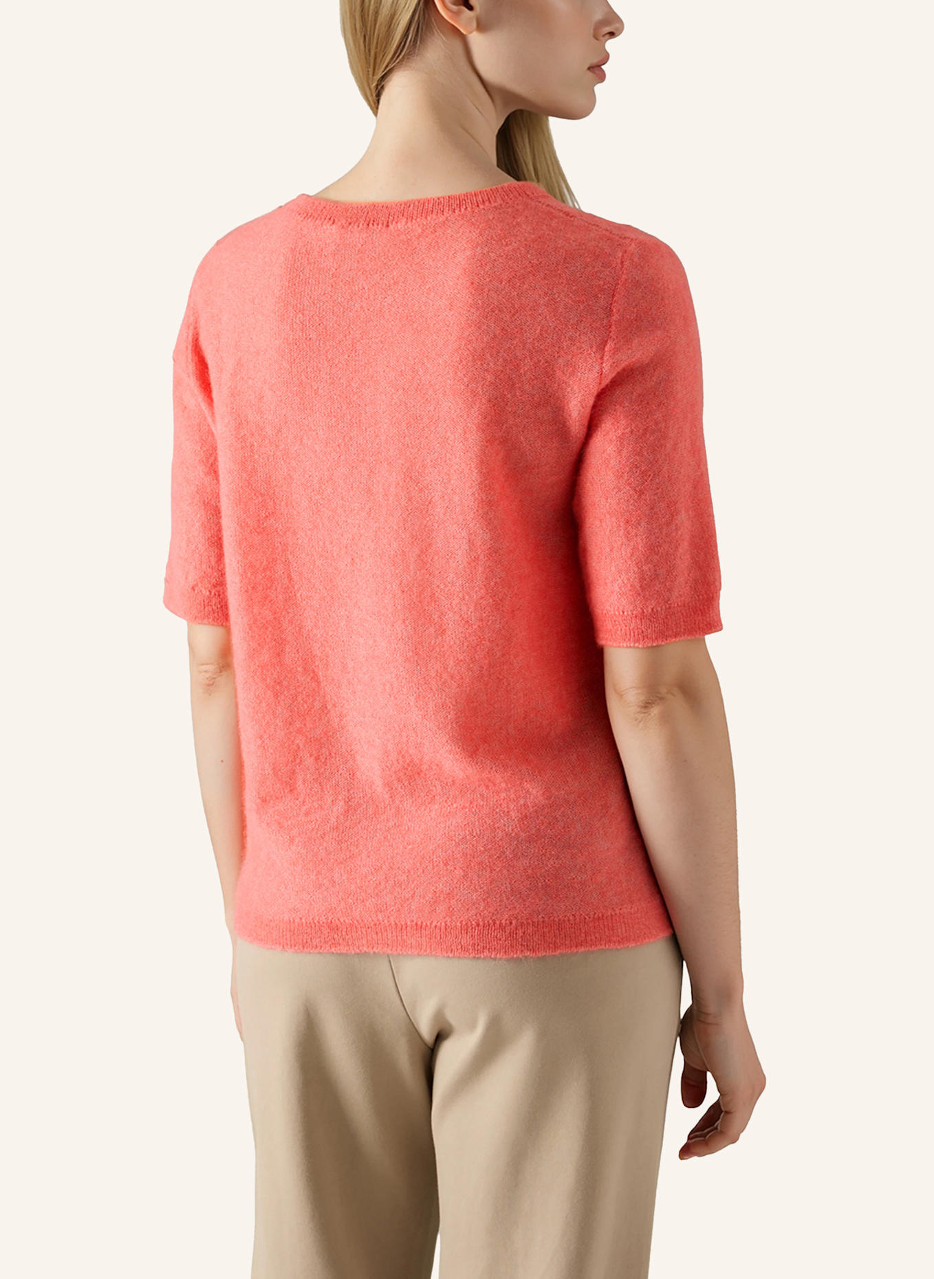 MAERZ MUENCHEN Strickshirt mit Alpaka: PINK