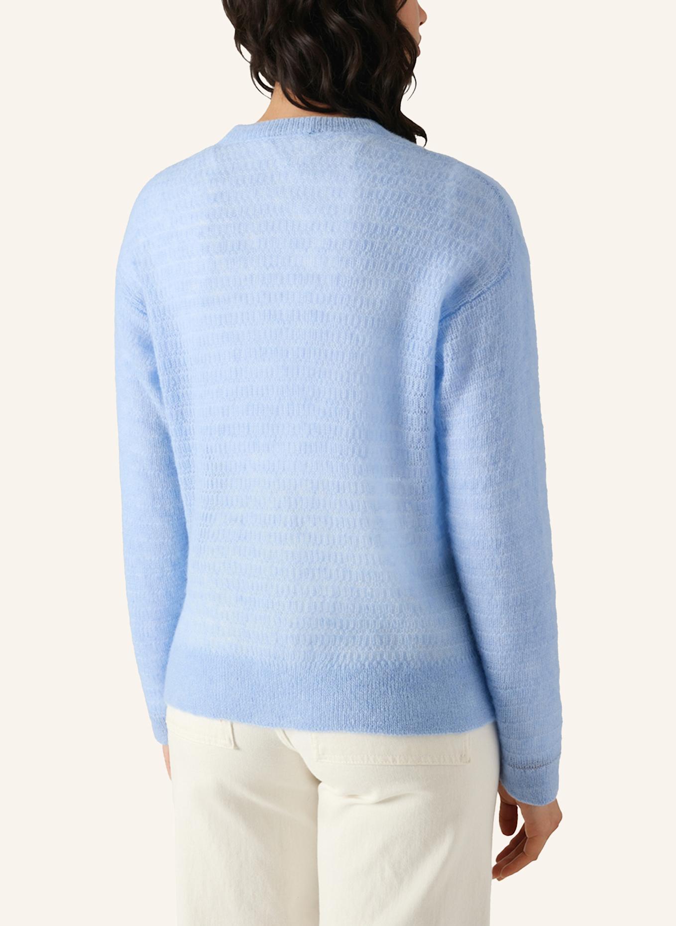 MAERZ MUENCHEN Strickjacke mit Alpaka: BLAU