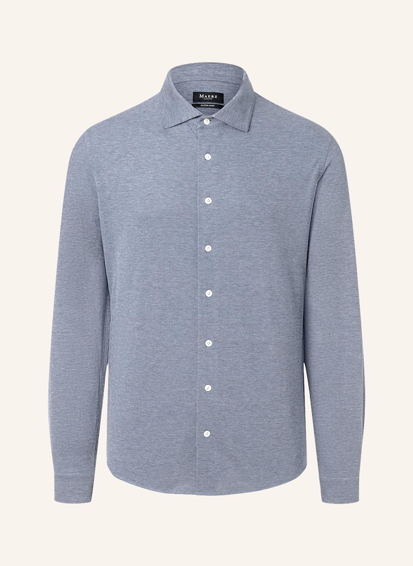 MAERZ MUENCHEN Langarmhemd 742101: BLAU