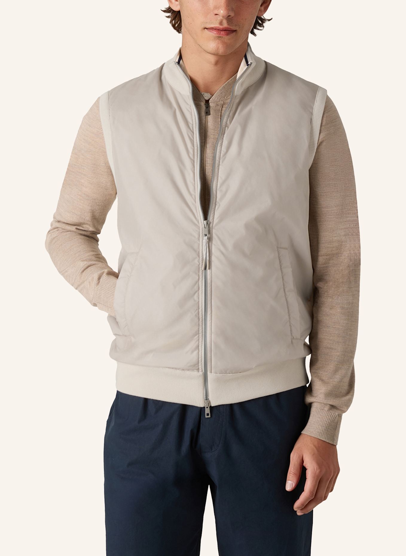 MAERZ MUENCHEN Strickweste 532701: BEIGE