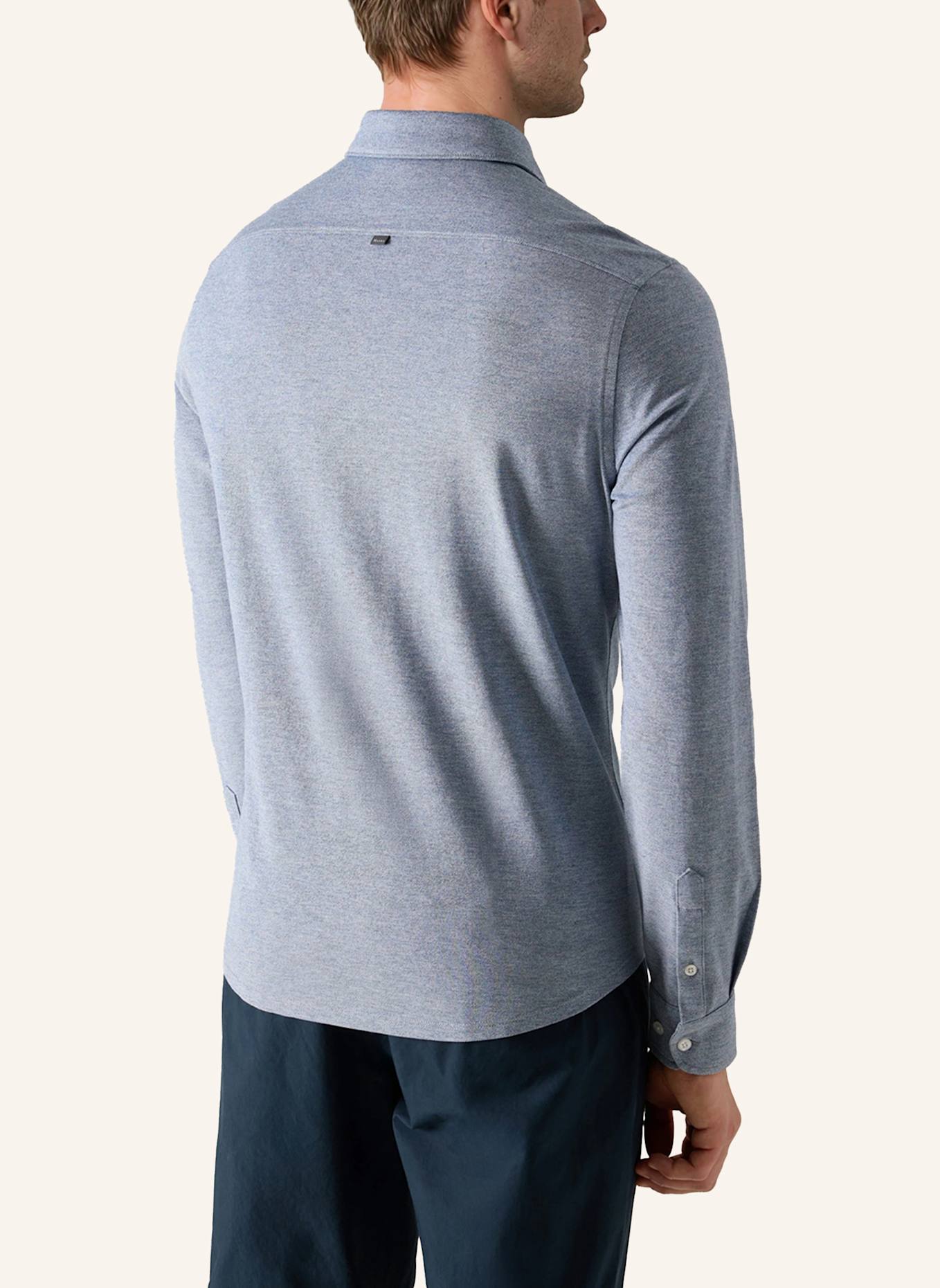 MAERZ MUENCHEN Langarmhemd 742101: BLAU