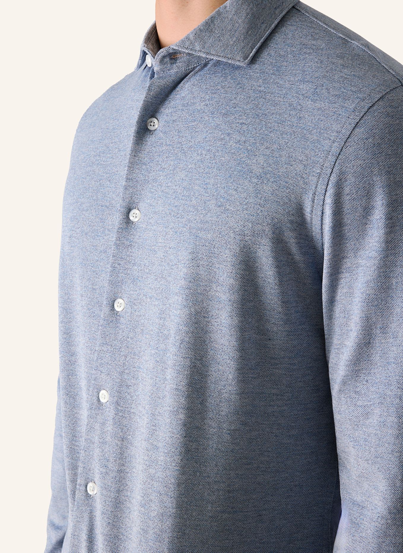 MAERZ MUENCHEN Langarmhemd 742101: BLAU