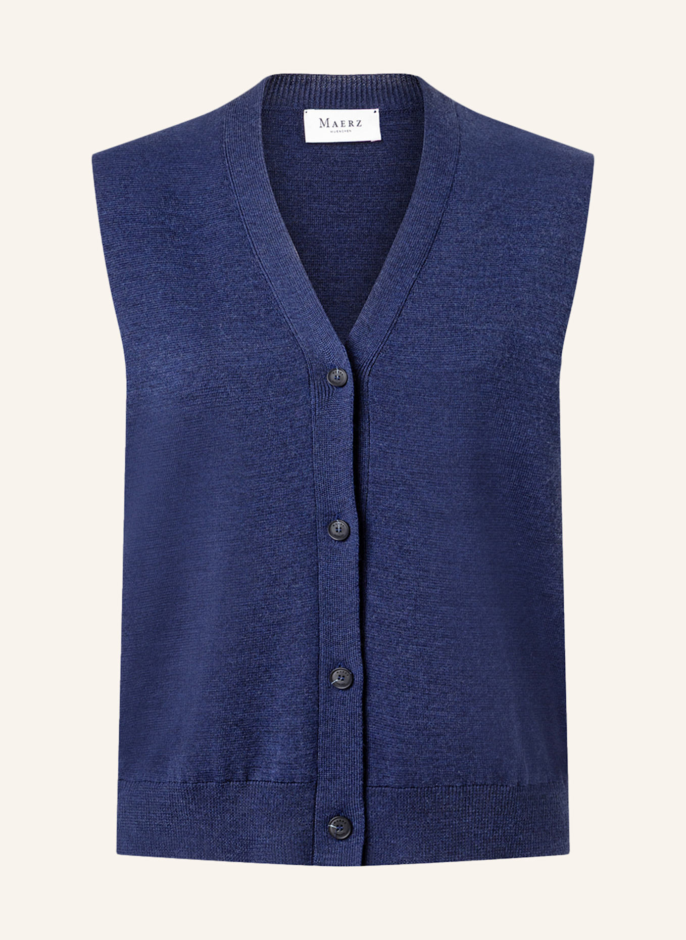 MAERZ MUENCHEN Strickweste 230400: BLAU