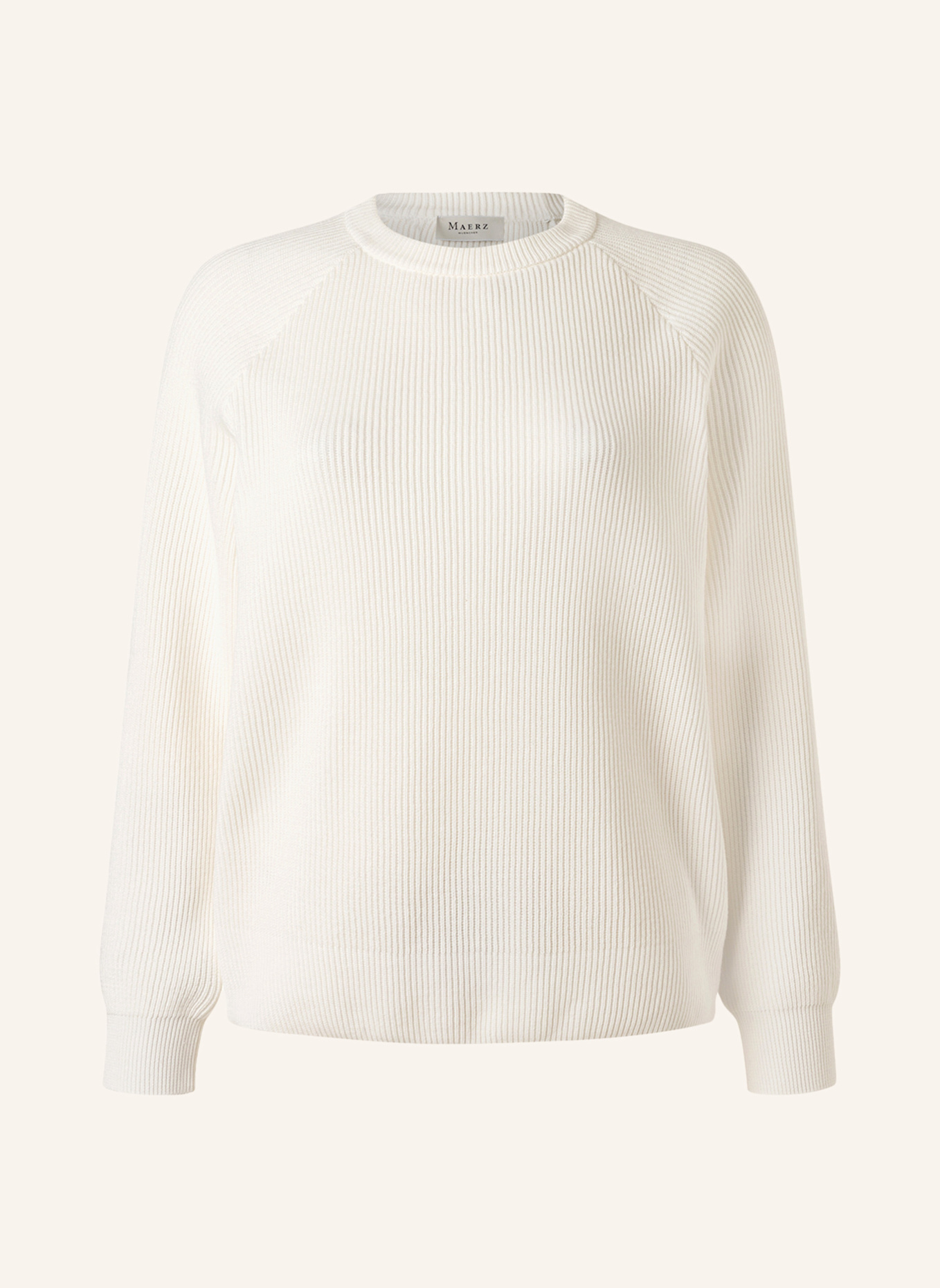 MAERZ MUENCHEN Pullover: WEISS