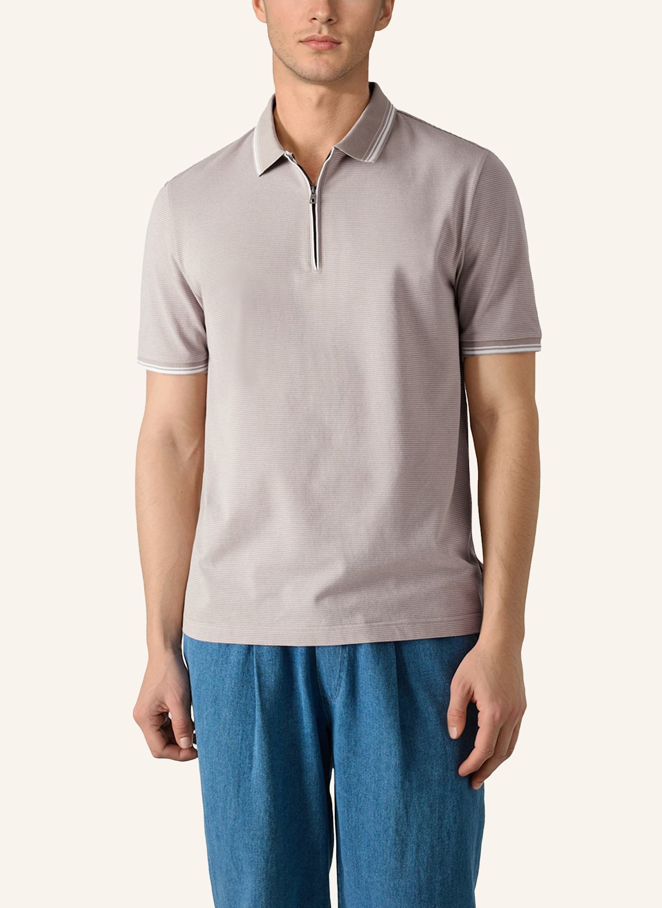 MAERZ MUENCHEN Poloshirt 645201: BEIGE