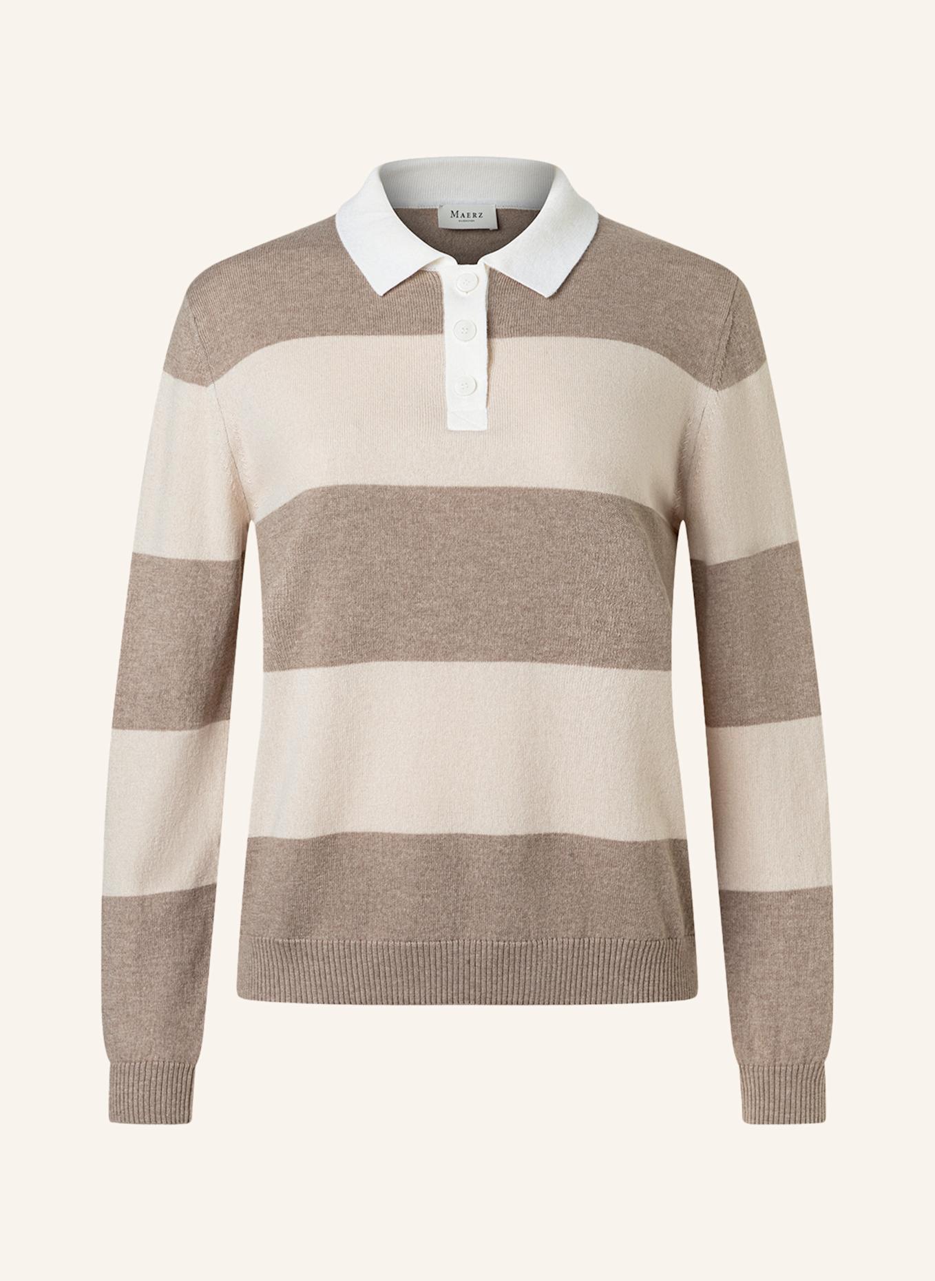 MAERZ MUENCHEN Poloshirt 319201: BRAUN