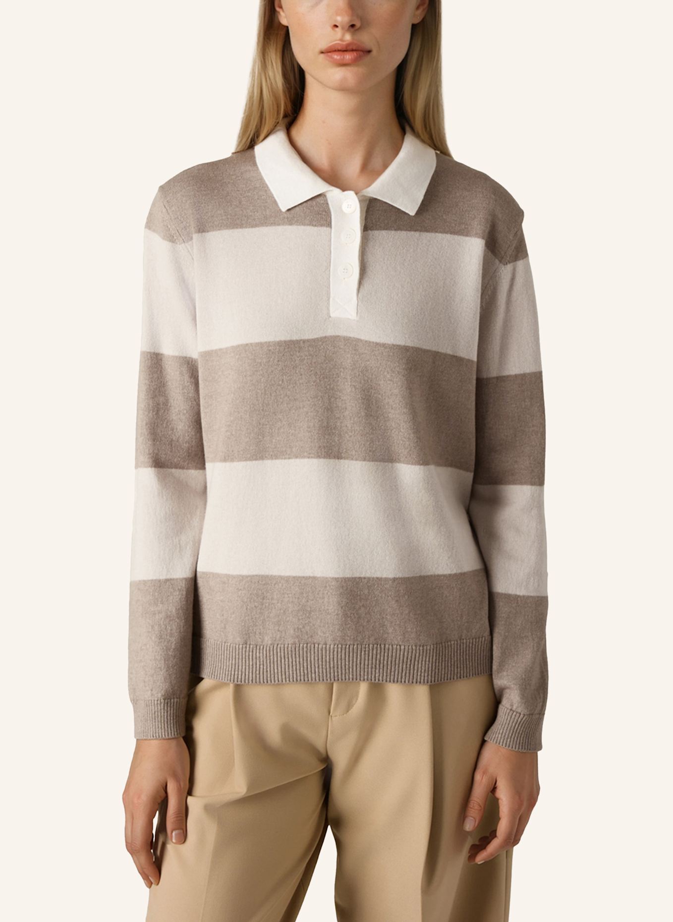 MAERZ MUENCHEN Poloshirt 319201: BRAUN