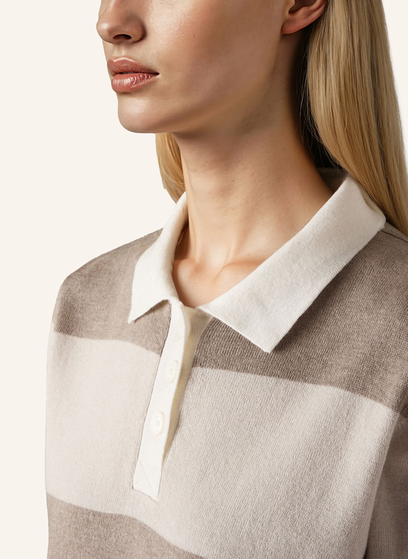 MAERZ MUENCHEN Poloshirt 319201: BRAUN