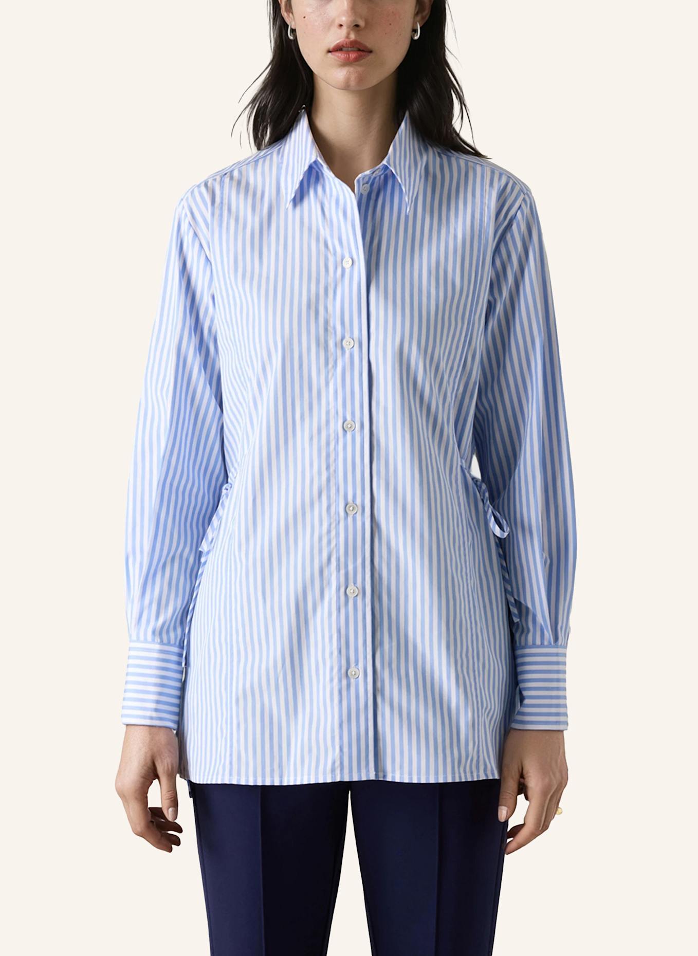 MAERZ MUENCHEN Langarmbluse 181101: BLAU