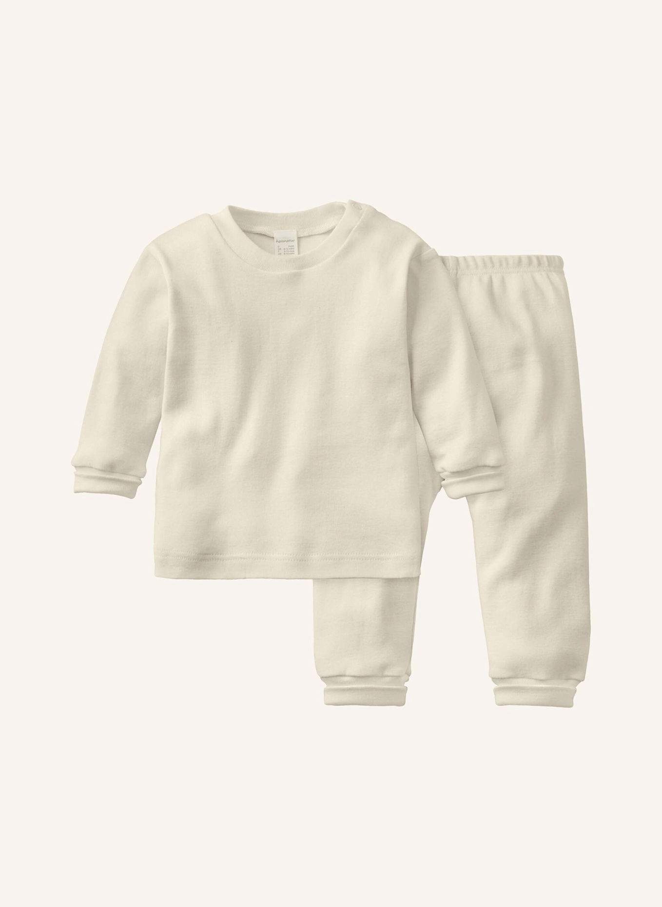 hessnatur Schlafanzug: BEIGE