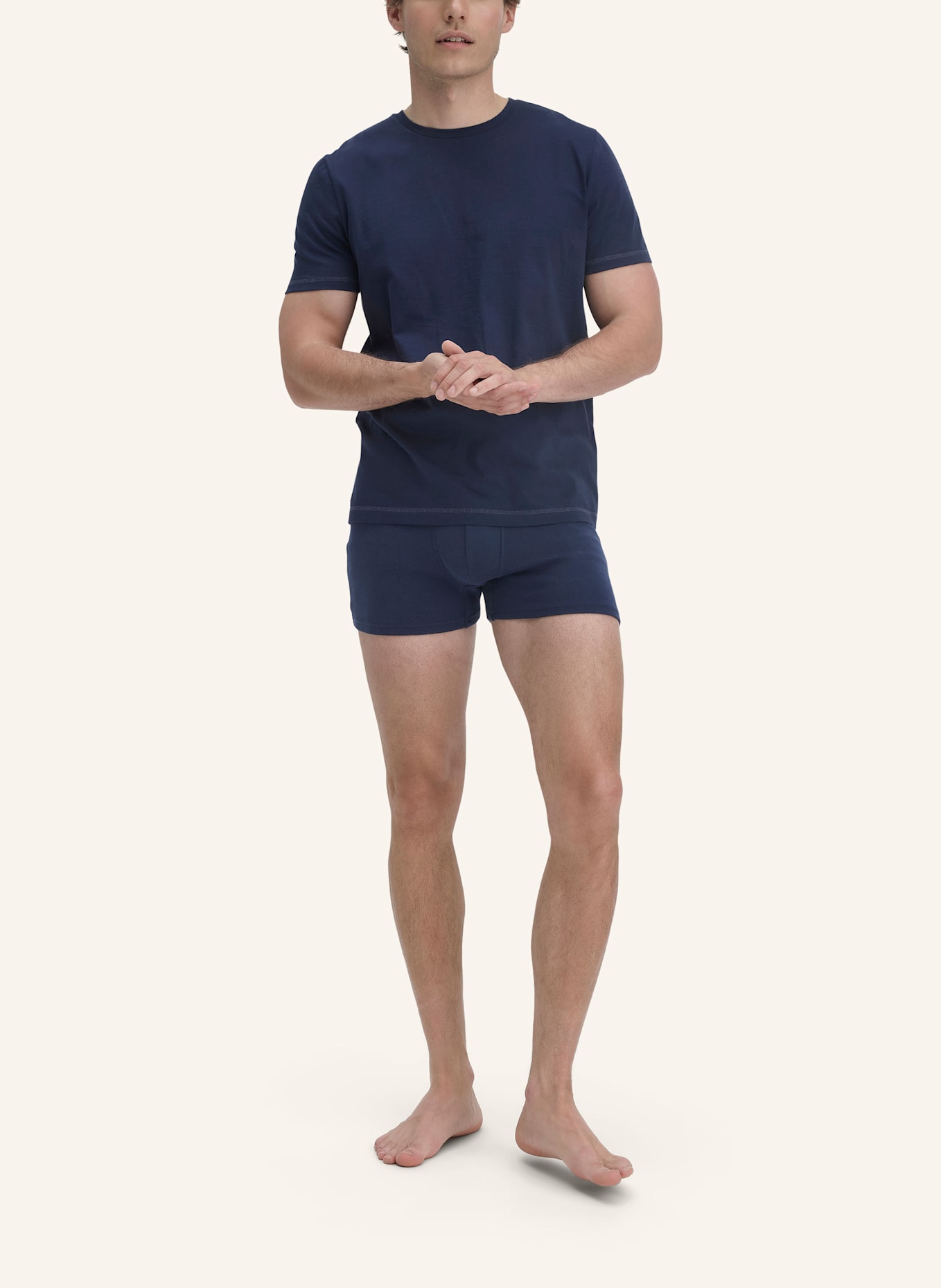 hessnatur T-Shirt: BLAU