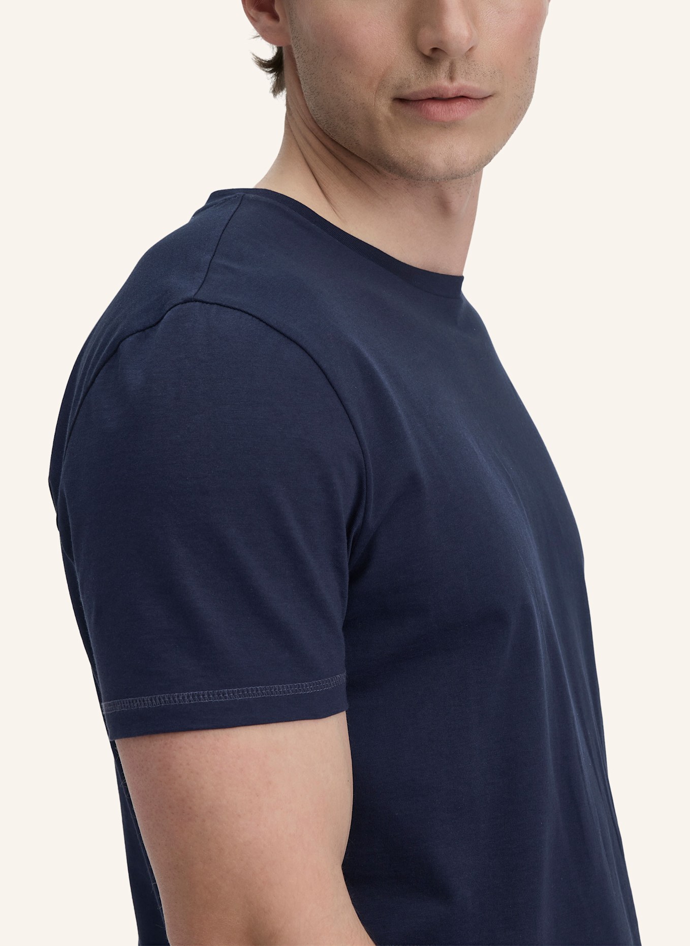 hessnatur T-Shirt: BLAU
