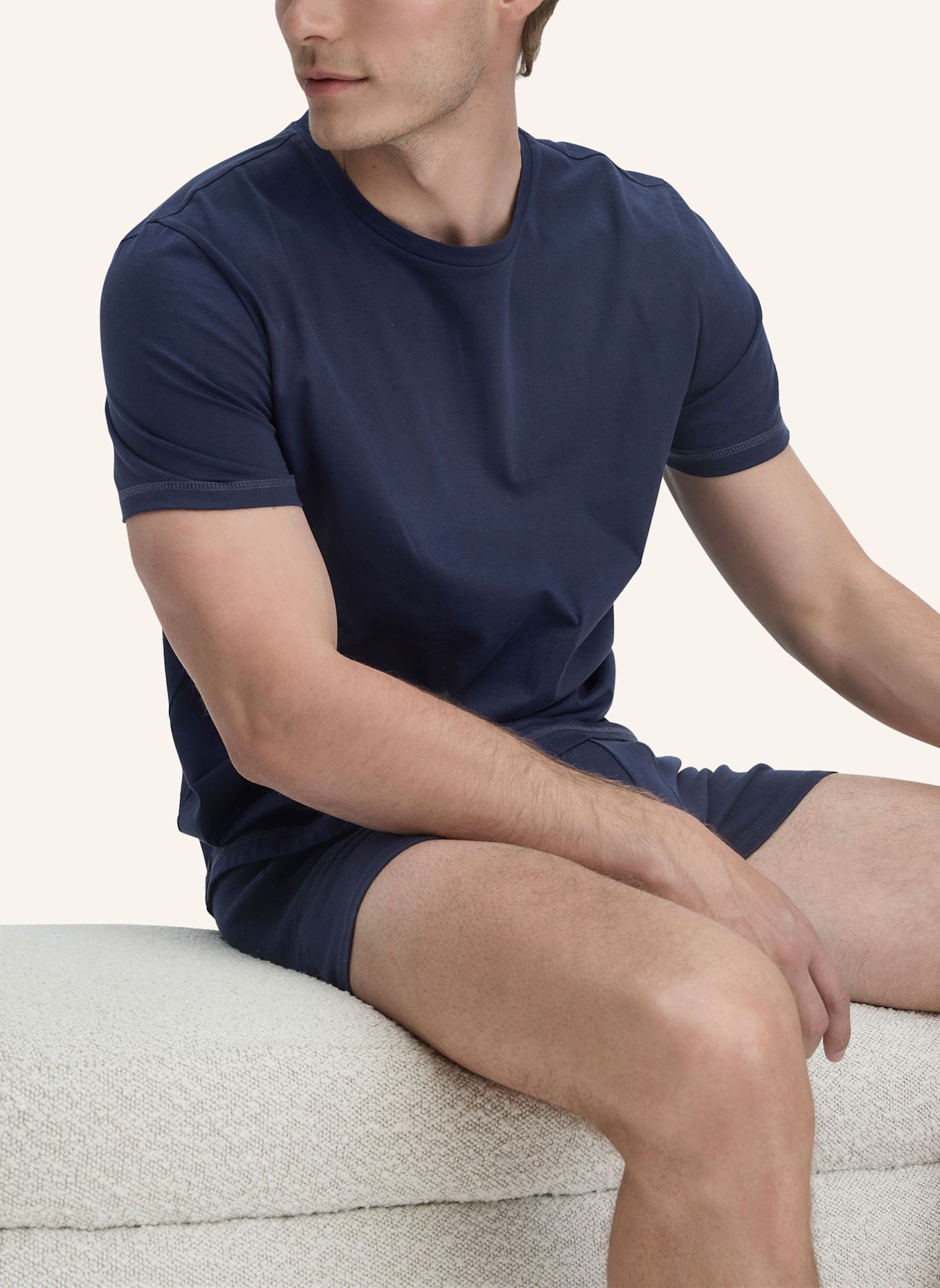 hessnatur T-Shirt: BLAU