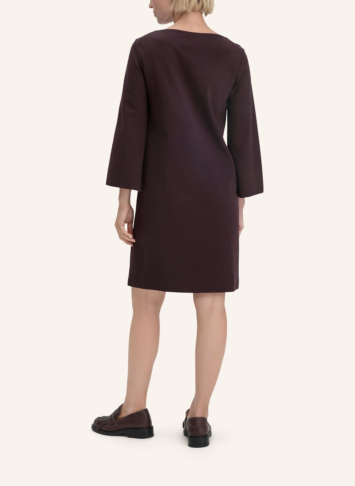 hessnatur Jersey Kleid Mini: ROT