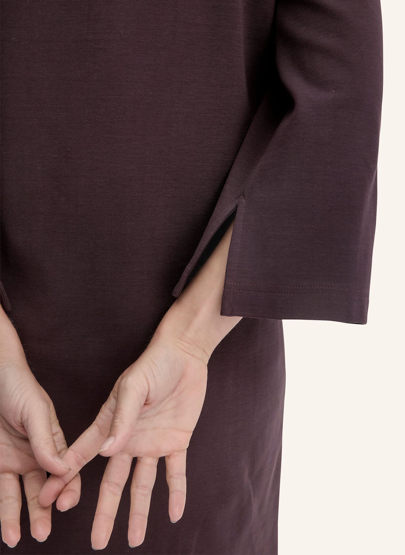 hessnatur Jersey Kleid Mini: ROT